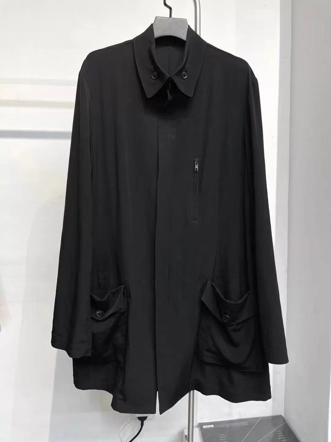 Yohji Yamamoto Yohji Yamamoto Tencel Drop Shoulder Jacket 20ss 3 Size L / US 10 / IT 46 - 2 Thumbnail