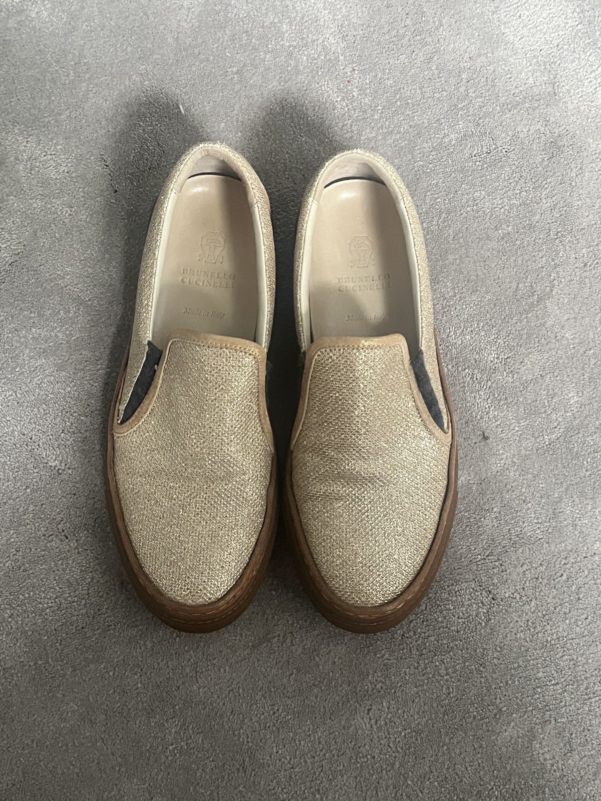 Brunello Cucinelli Brunello Cuccinelli Women Loafer/Slip on Size US 6 / IT 36 - 1 Thumbnail