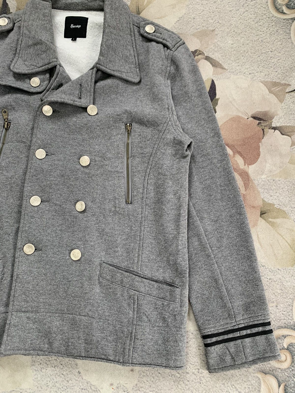 Japanese Brand Espera Design Double Breast Sweater Jacket Size US L / EU 52-54 / 3 - 4 Thumbnail