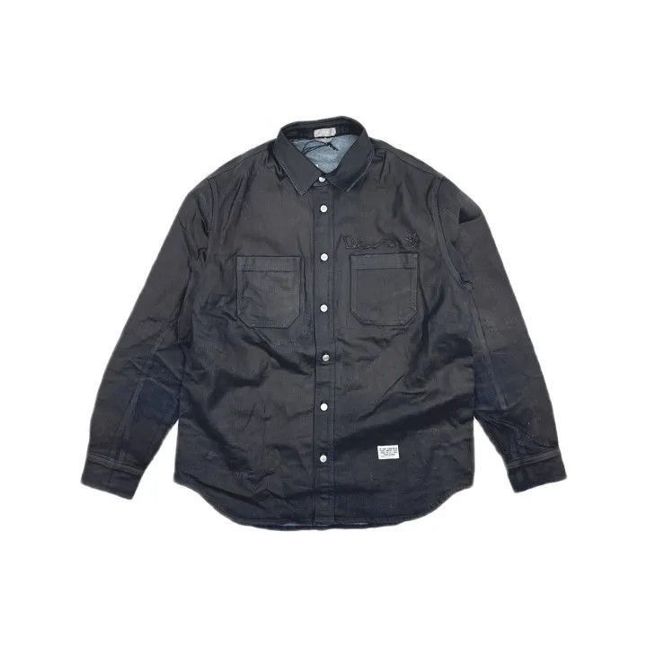 Dior Dior Dior x Travis Scott Geometric Long Sleeve Shirt 0079- Size US M / EU 48-50 / 2 - 2 Thumbnail