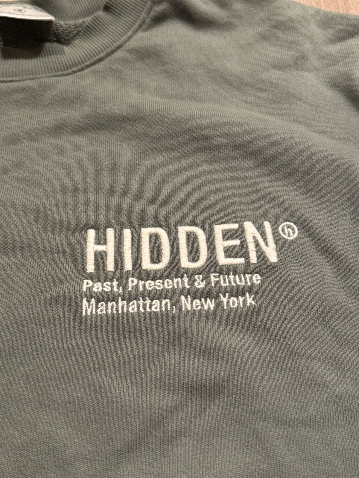 HIDDEN Hidden NY Logo Crewneck Size US S / EU 44-46 / 1 - 2 Thumbnail
