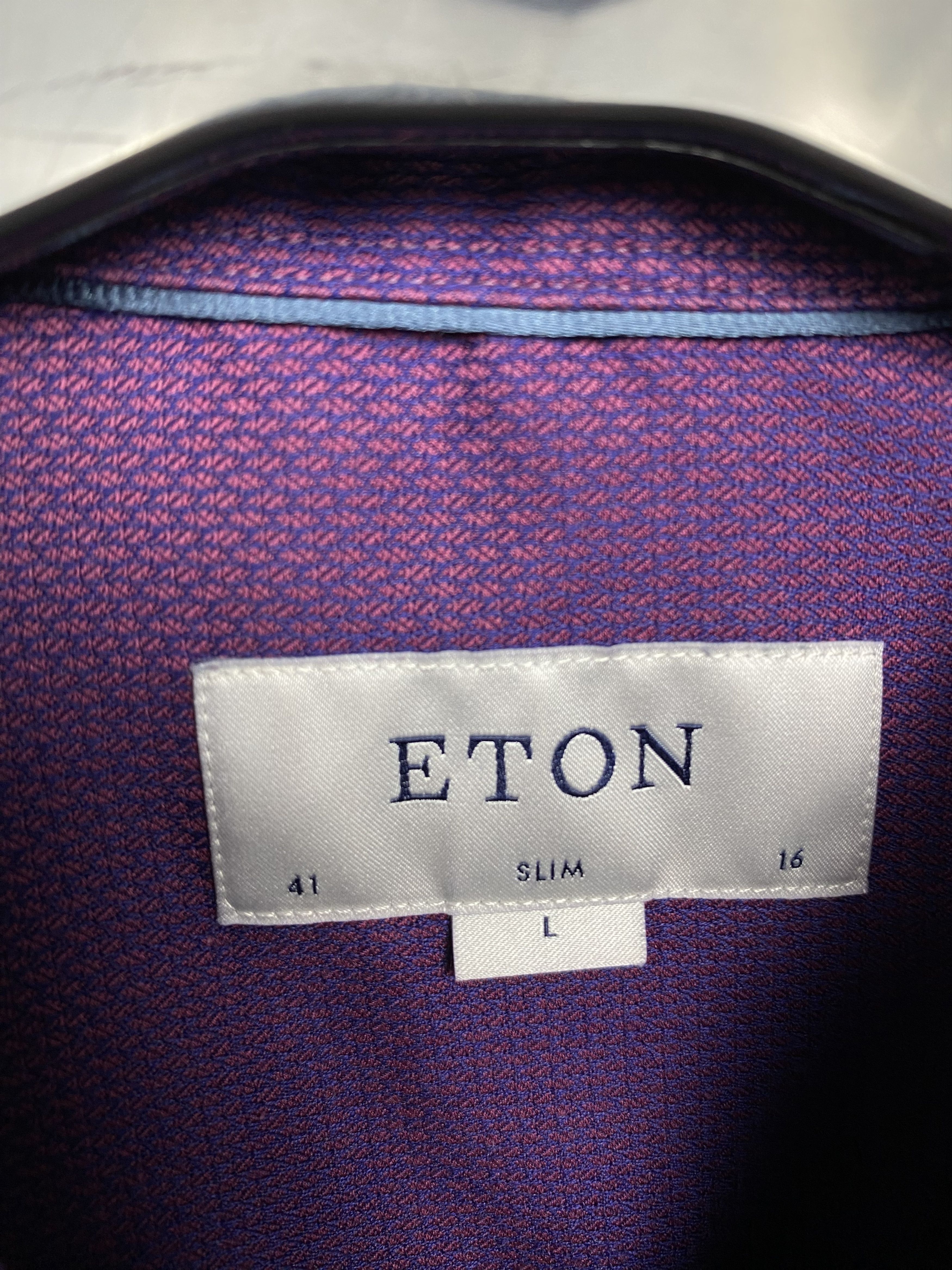 Eton Eton Vintage Mens Long Sleeve Shirt Size US L / EU 52-54 / 3 - 3 Thumbnail