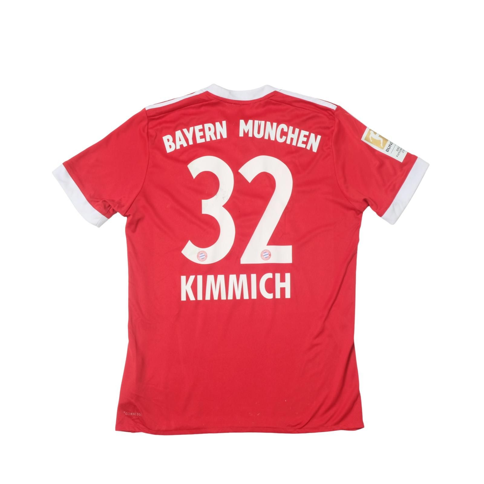 Adidas 2017/18 Bayern Munich Home Shirt Adidas Kimmich (S) Size US S / EU 44-46 / 1 - 1 Thumbnail