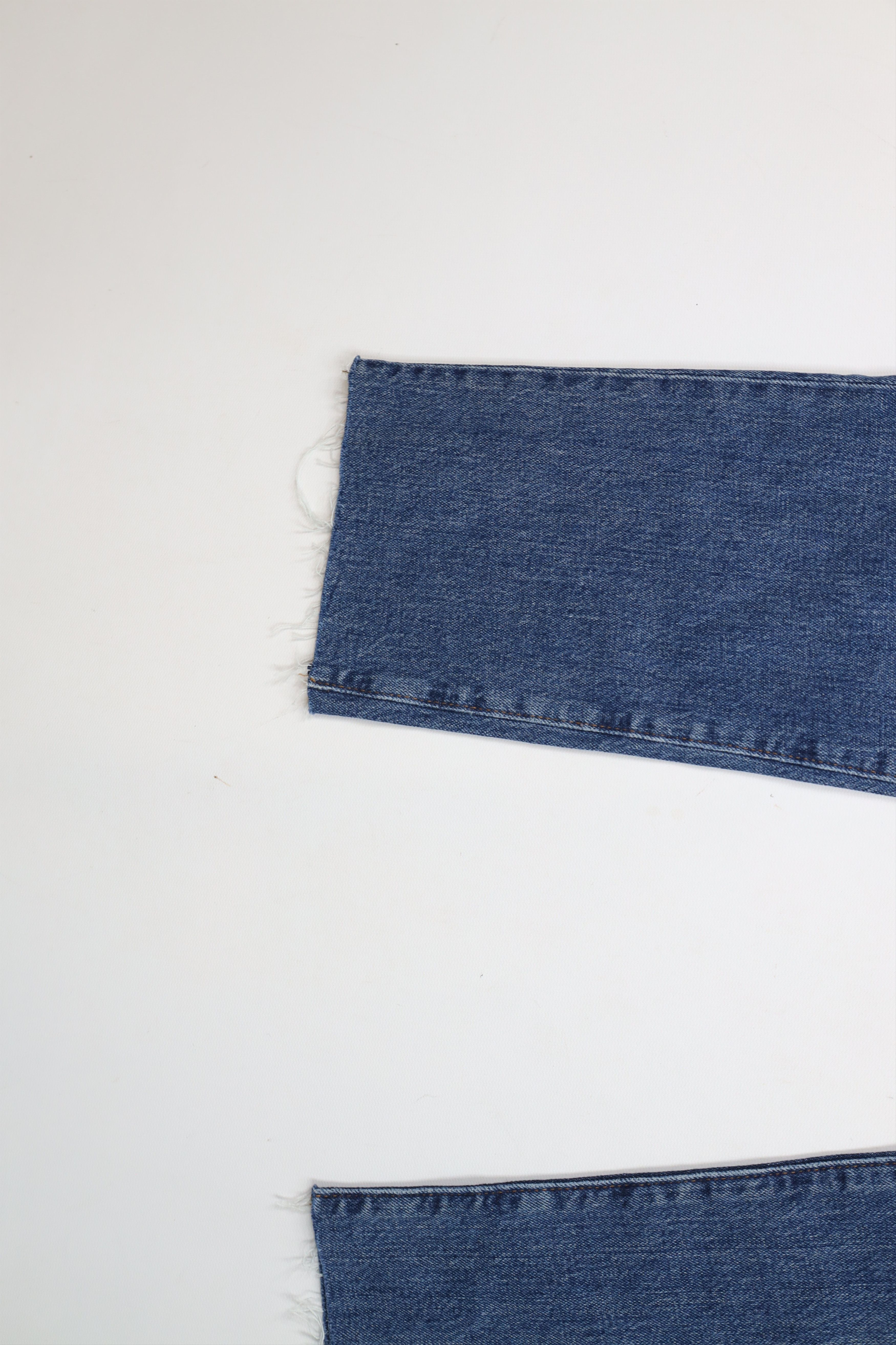Madewell × Vintage Madewell 27 Tapered Leg Denim Trousers Jeans Blue Stretch Size 27" / US 4 / IT 40 - 6 Thumbnail