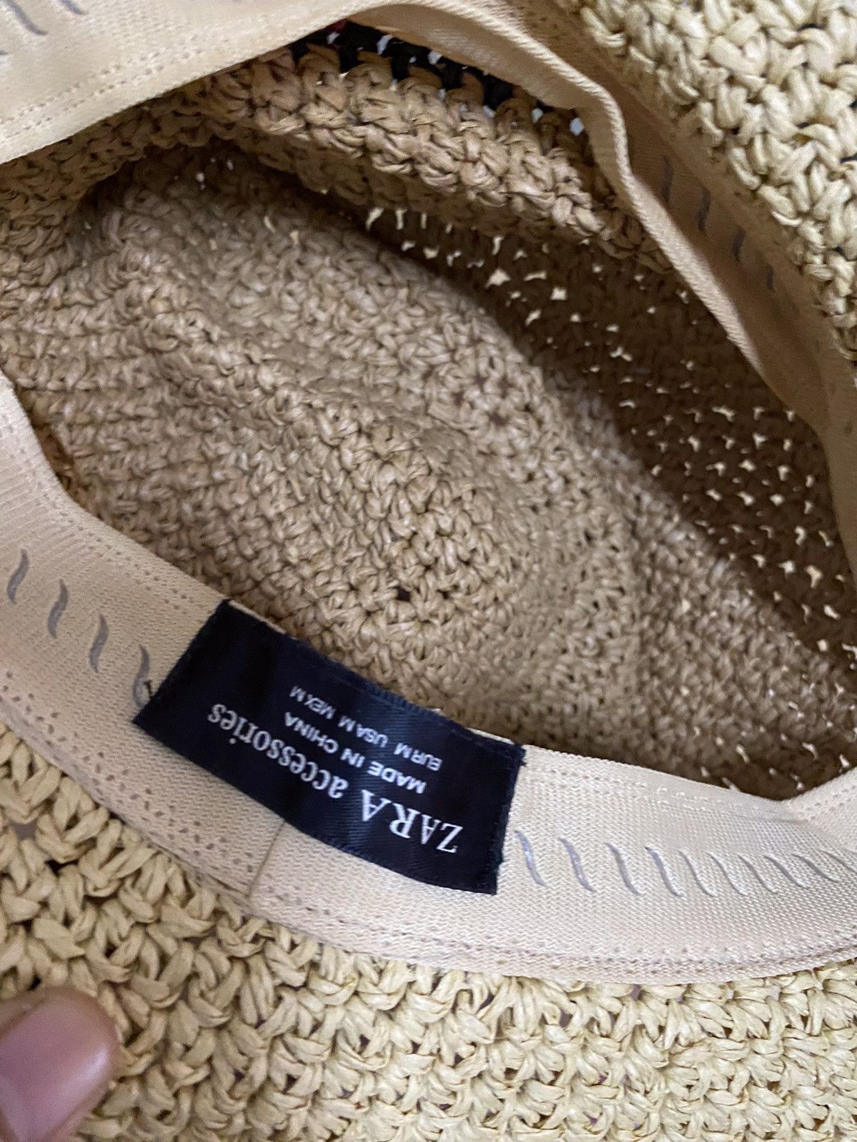 Vintage × Zara Zara Crochet Bucket Hat Size ONE SIZE - 5 Thumbnail