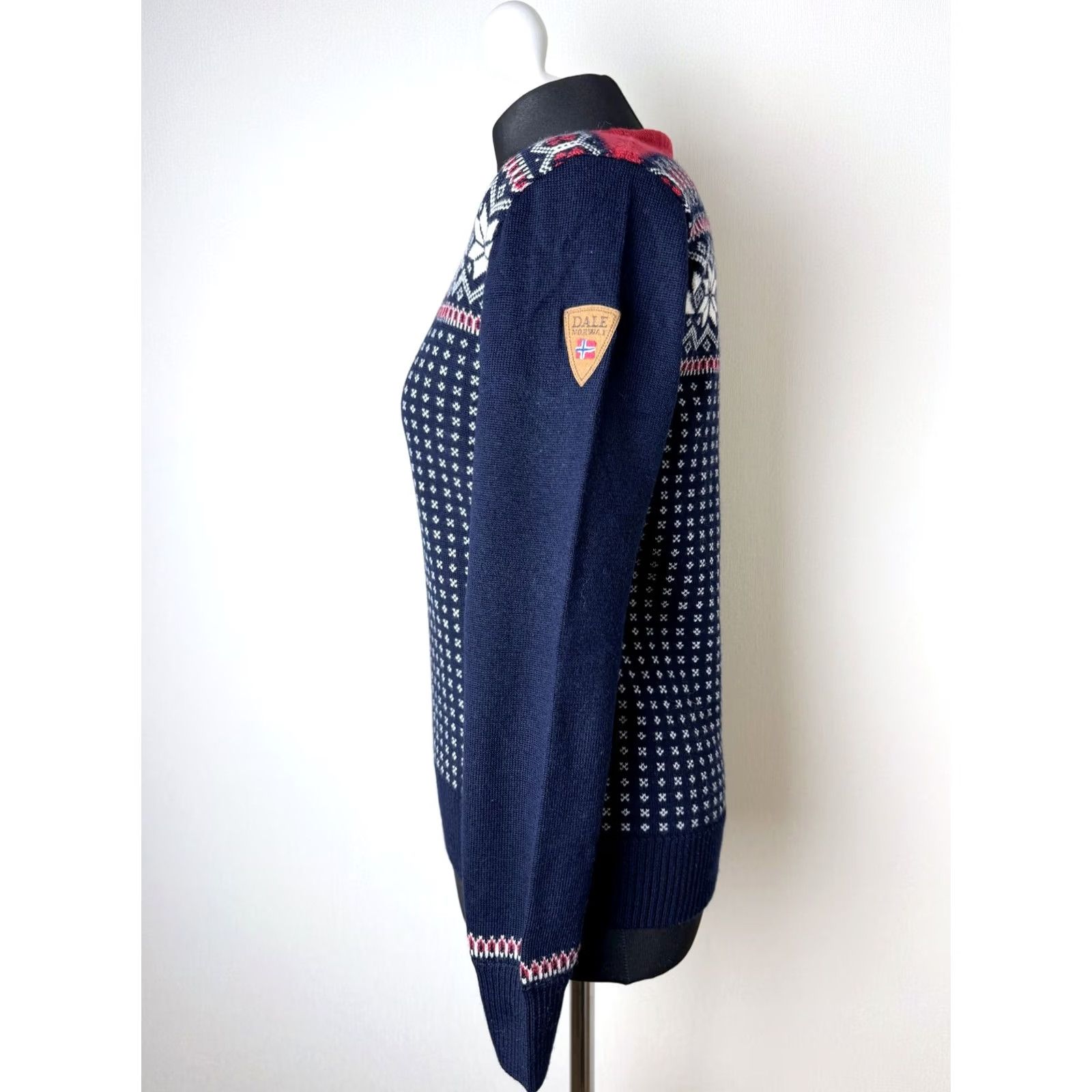 Dale Of Norway Dale of Norway Jumper Womens Pullover Size M 100% Merino Wool Multicoloured Round Neck Knit Shirt Womens Size M / US 6-8 / IT 42-44 - 6 Thumbnail