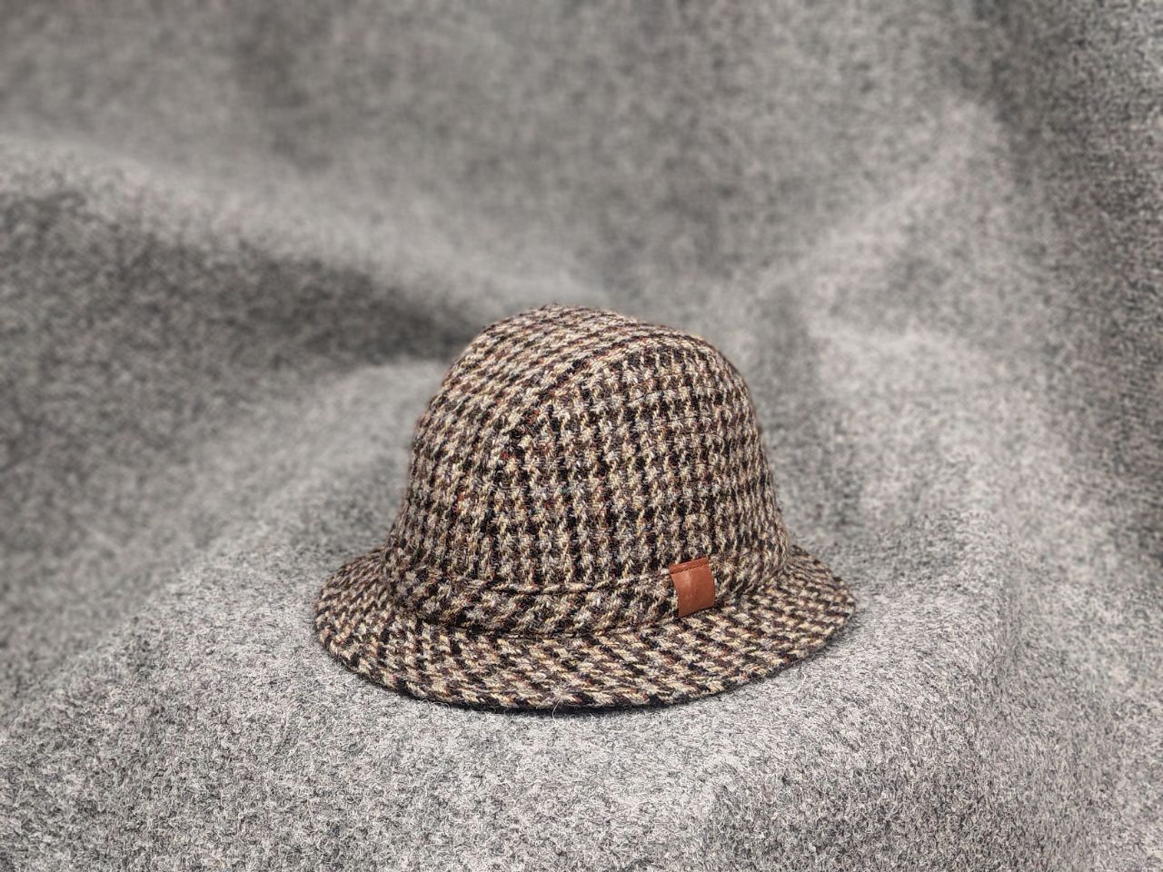 Harris Tweed Vintage 80's Harris Tweed Hat Classic trilby Fedora England Size ONE SIZE - 6 Thumbnail