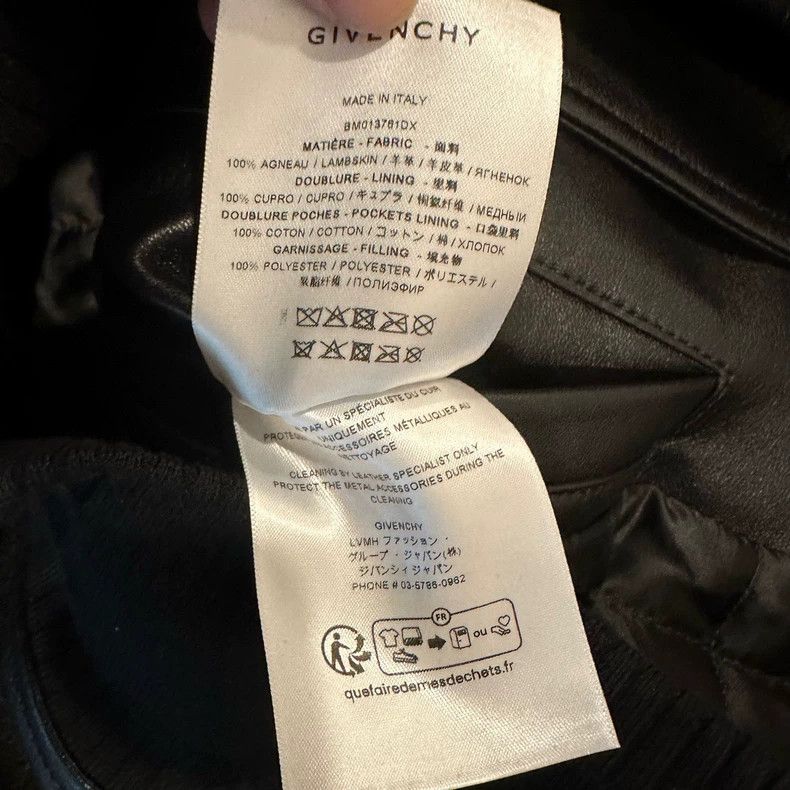 Givenchy Givenchy SS23 Solid Color Letter Embossed Long-sleeved Jac Size US XL / EU 56 / 4 - 6 Thumbnail