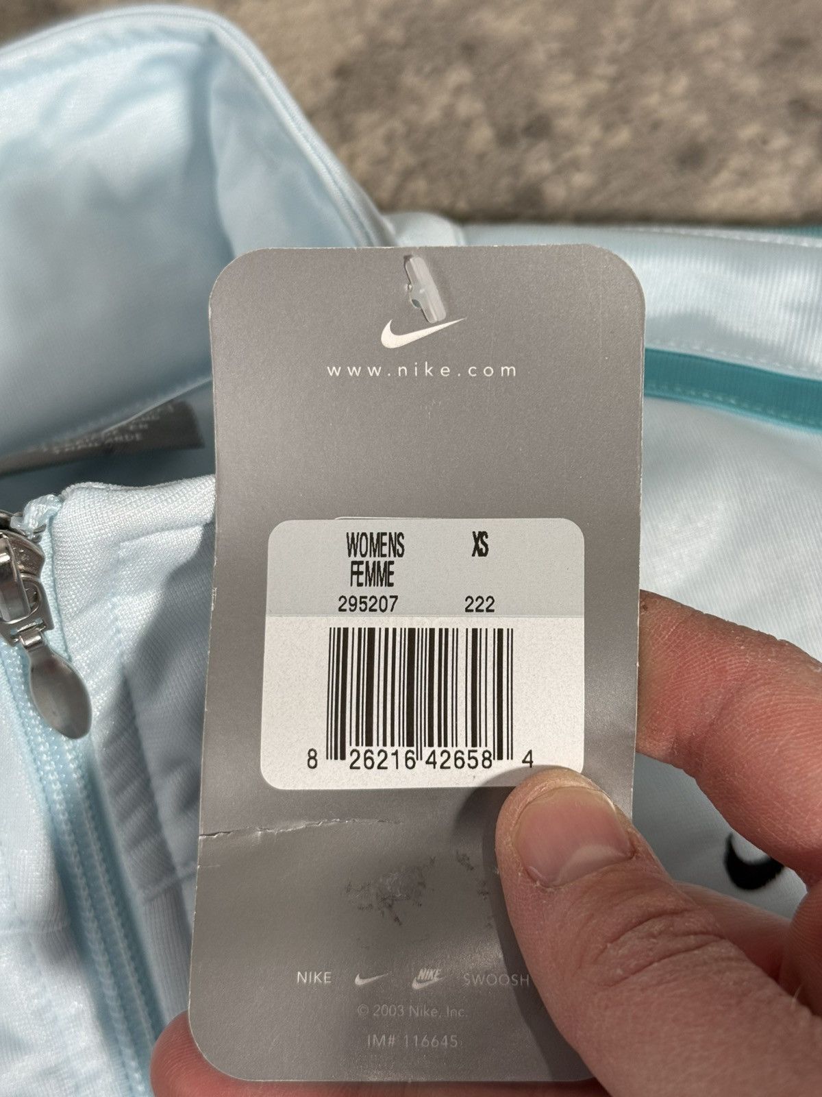 Nike BNWT Y2K Silver Tag Nike Track Zip Up Vest Size XS / US 0-2 / IT 36-38 - 6 Thumbnail