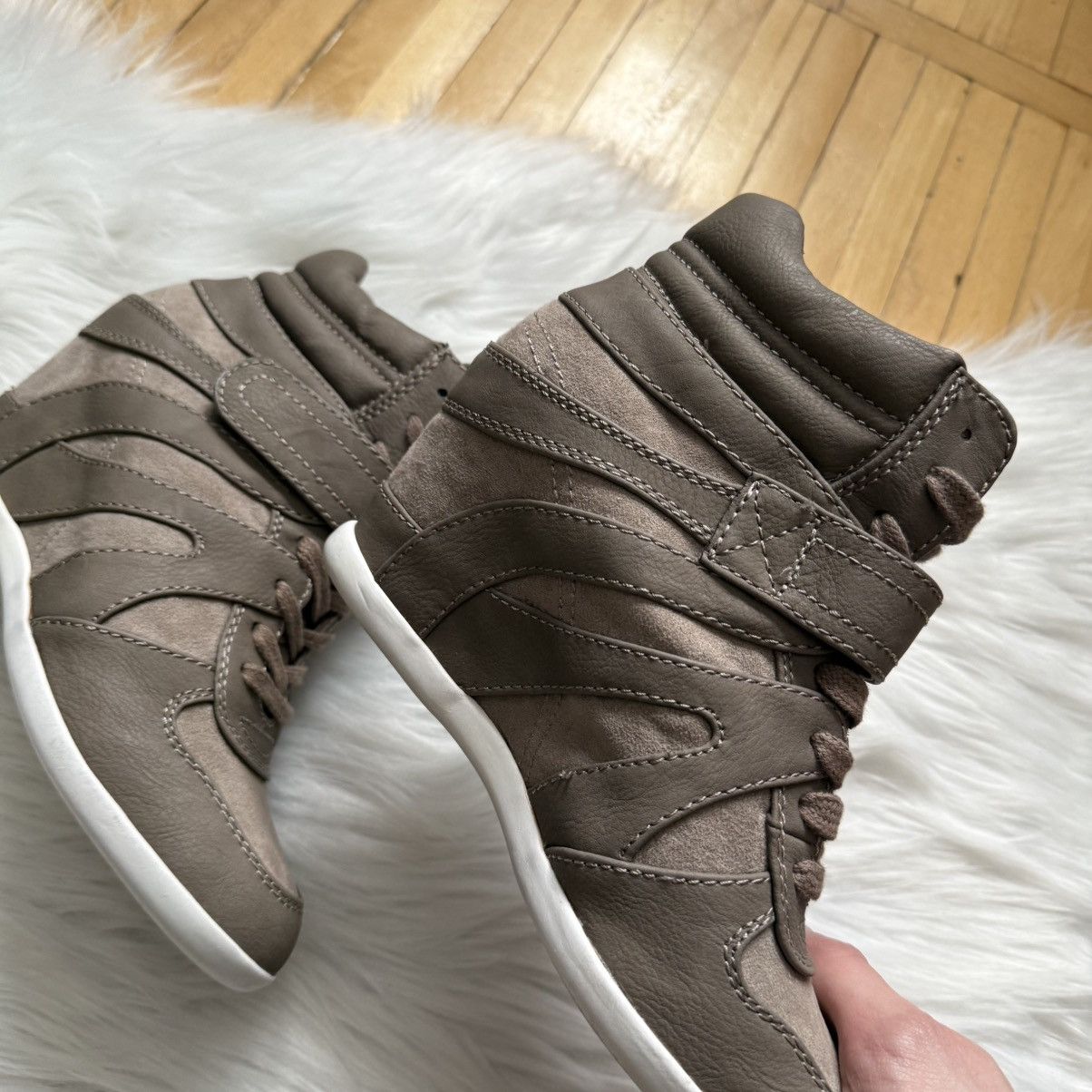 Other 📌 Vintage Catwalk like Isabel Marant Bekett Wedge Sneakers Size US 8 / IT 38 - 10 Thumbnail