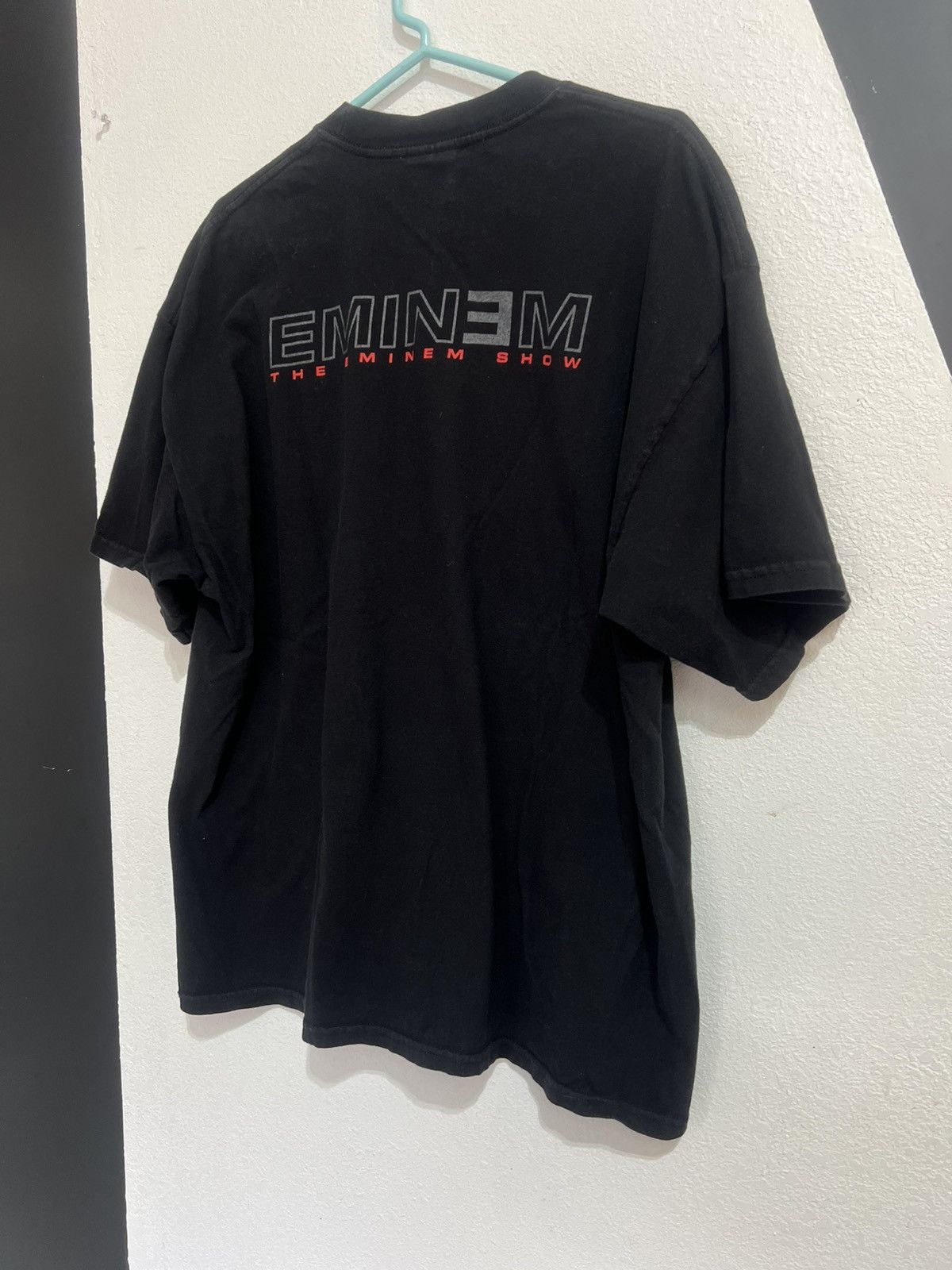 Vintage THE EMINEM SHOW 2002 vintage RAP TEE M&O Knits Promo 2xl Size US XXL / EU 58 / 5 - 11 Thumbnail
