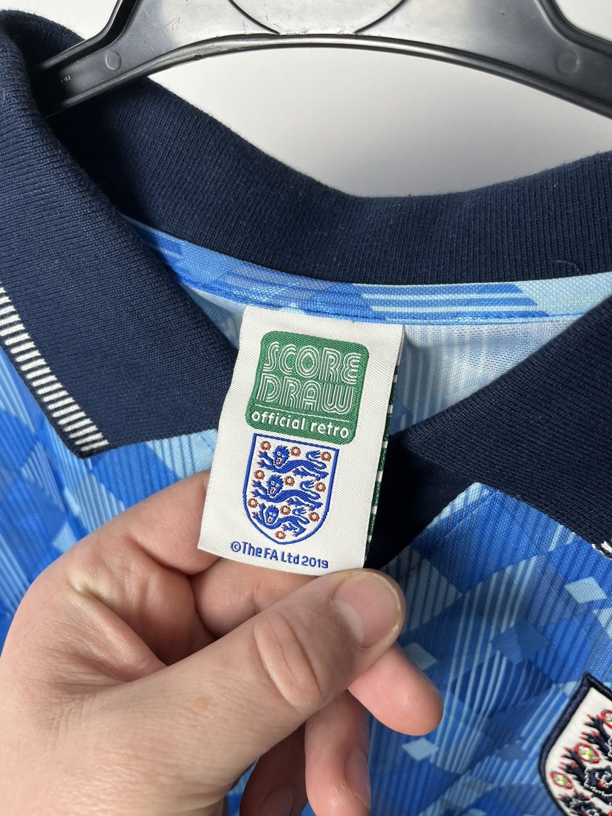 Vintage Vintage Score Draw England 1990-1992 jersey Size US L / EU 52-54 / 3 - 5 Thumbnail