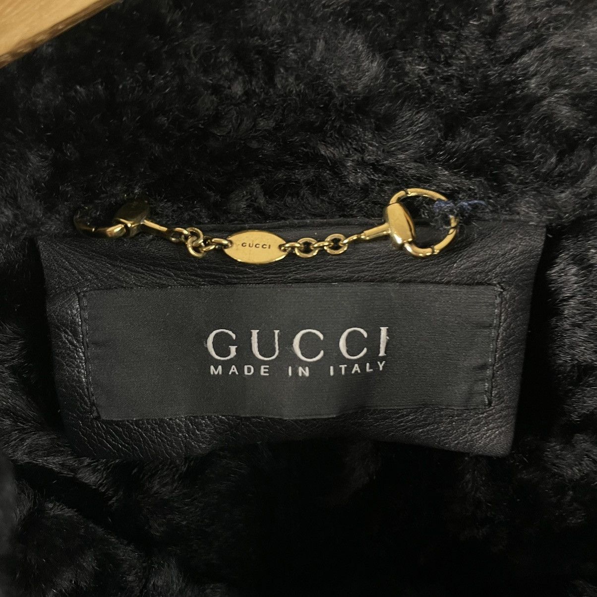 Gucci Archive Gucci Shearling Leather Jacket designer Tom Ford Size US XS / EU 42 / 0 - 8 Thumbnail