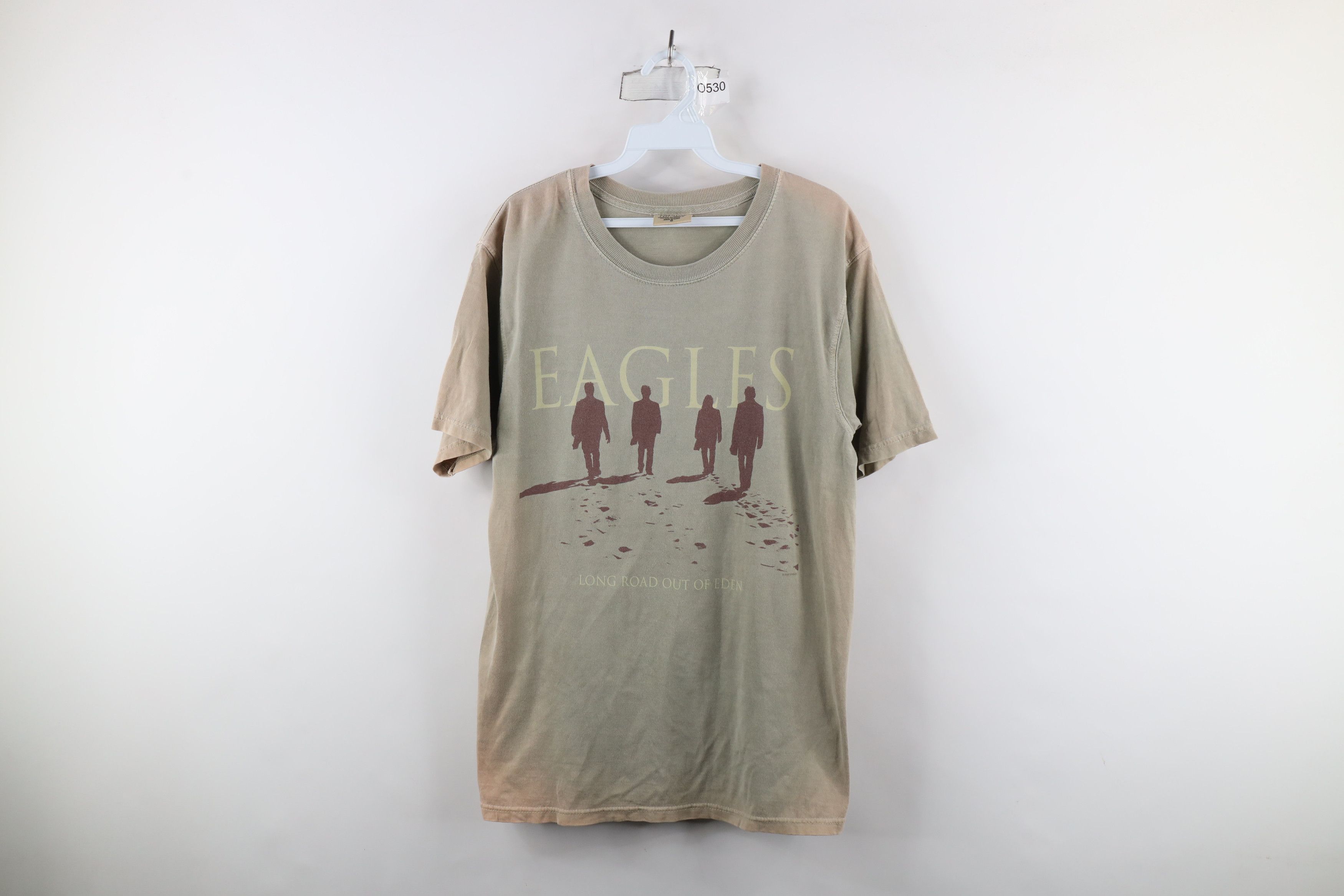 Vintage Vintage Y2K 2007 Long Road of Eden Tour Eagles Band T-Shirt Size US S / EU 44-46 / 1 - 1 Thumbnail