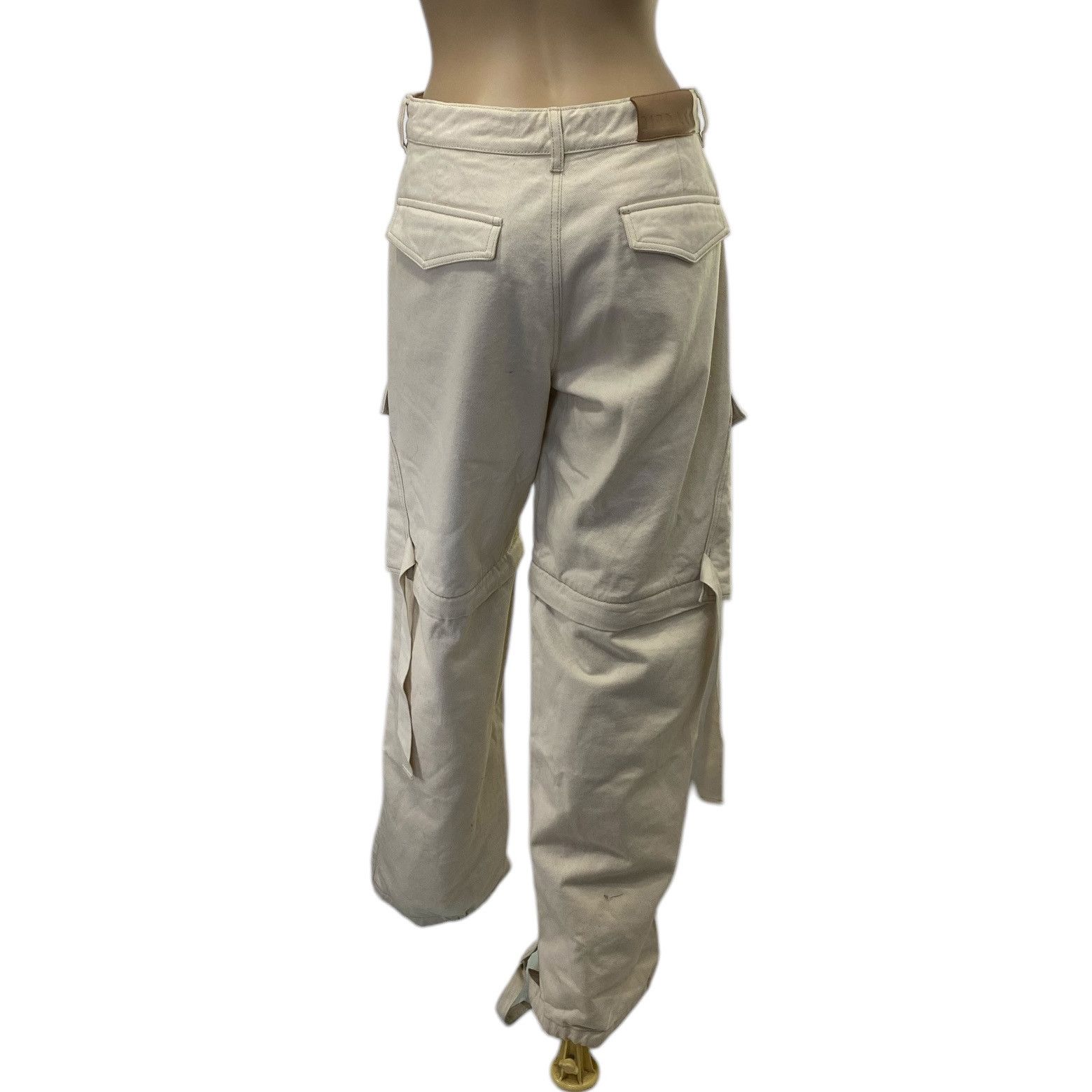 Dion Lee Natural Denim Parachute Jeans Pants Size 29" - 6 Thumbnail