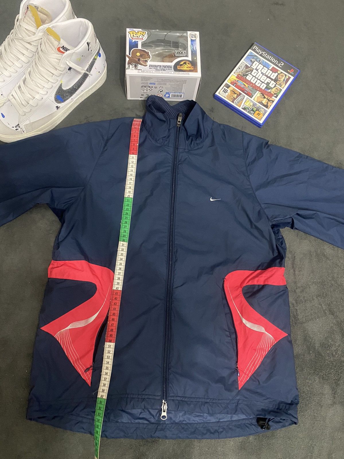Nike × Vintage Nike Streetwear Jacket Size US M / EU 48-50 / 2 - 1 Thumbnail