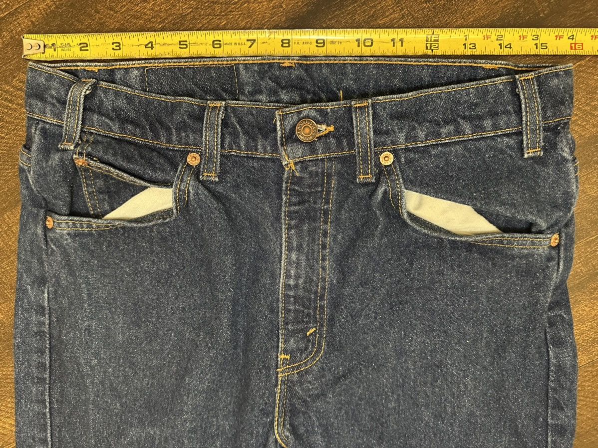 Levi's VTG 90s Orange Tab Levi’s 505 Regular Straight Leg 32x31.5 Size US 32 / EU 48 - 5 Thumbnail