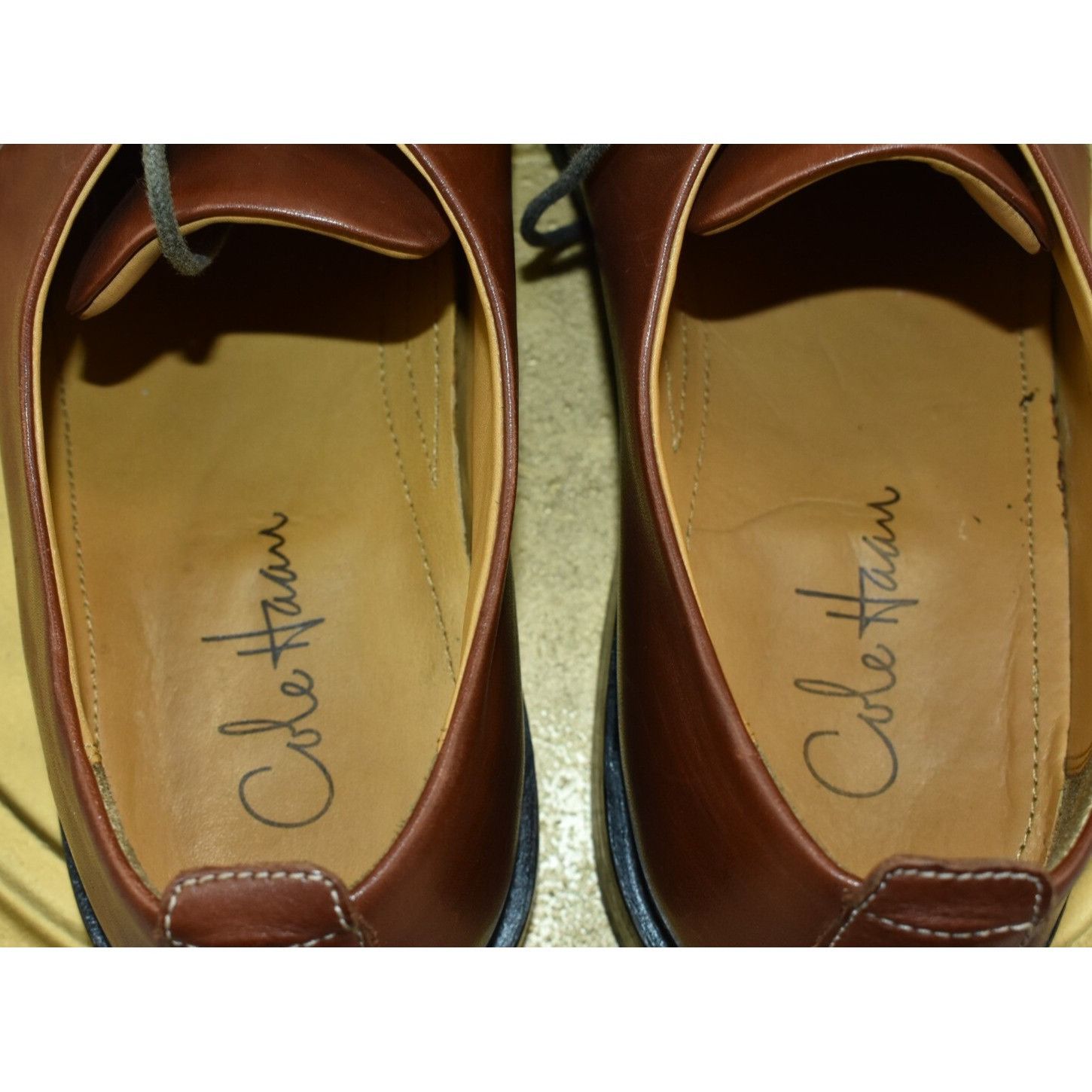 Cole Haan Cole Haan Beckett II Men's Shoes 11 M Brown Leather Split To Size US 11 / EU 44 - 10 Thumbnail