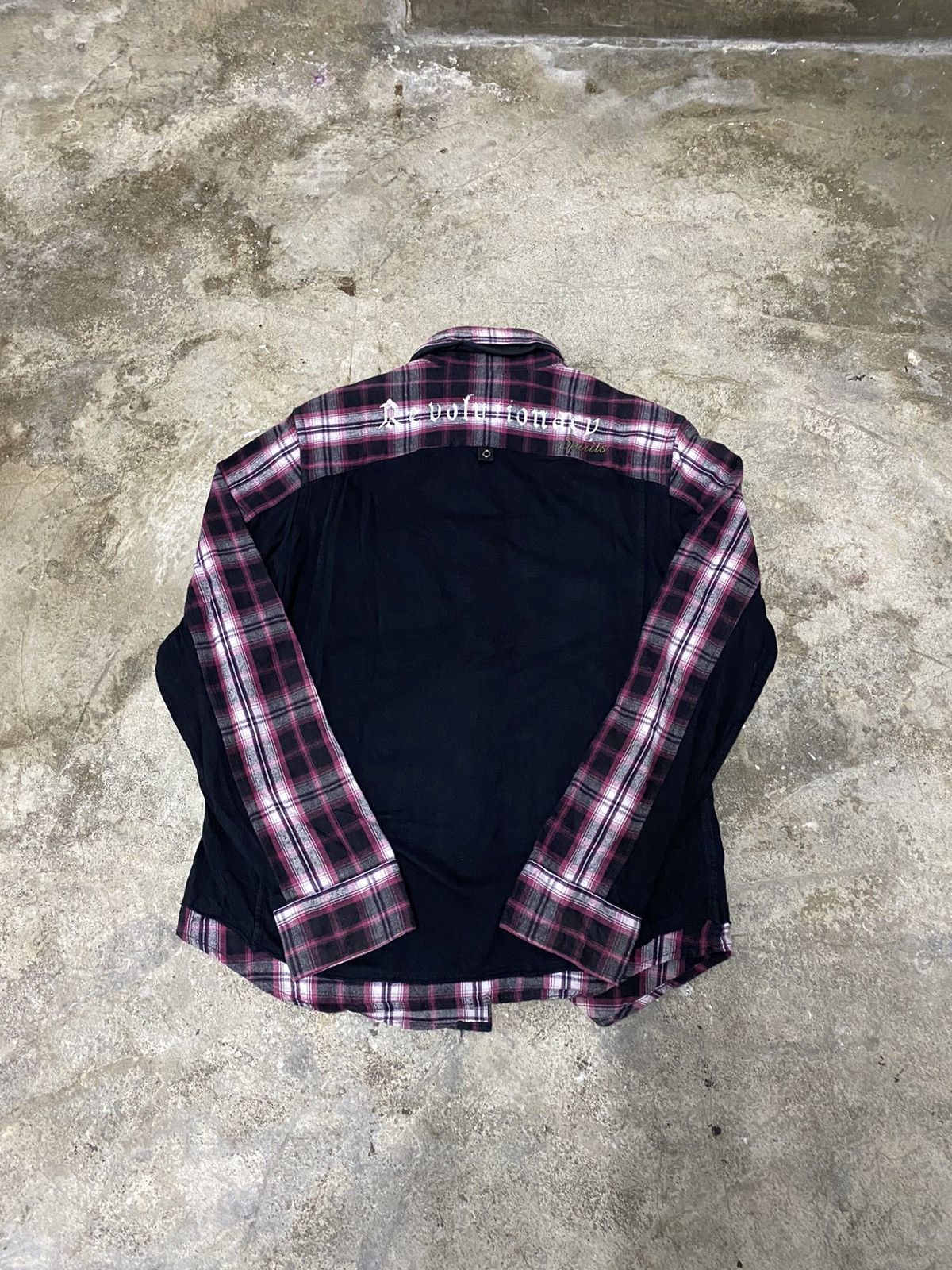 PPFM PPFM FULL BUTTON UP DISTRESSED COWBOY SHIRT REVOLUTION JAPAN Size US L / EU 52-54 / 3 - 6 Thumbnail