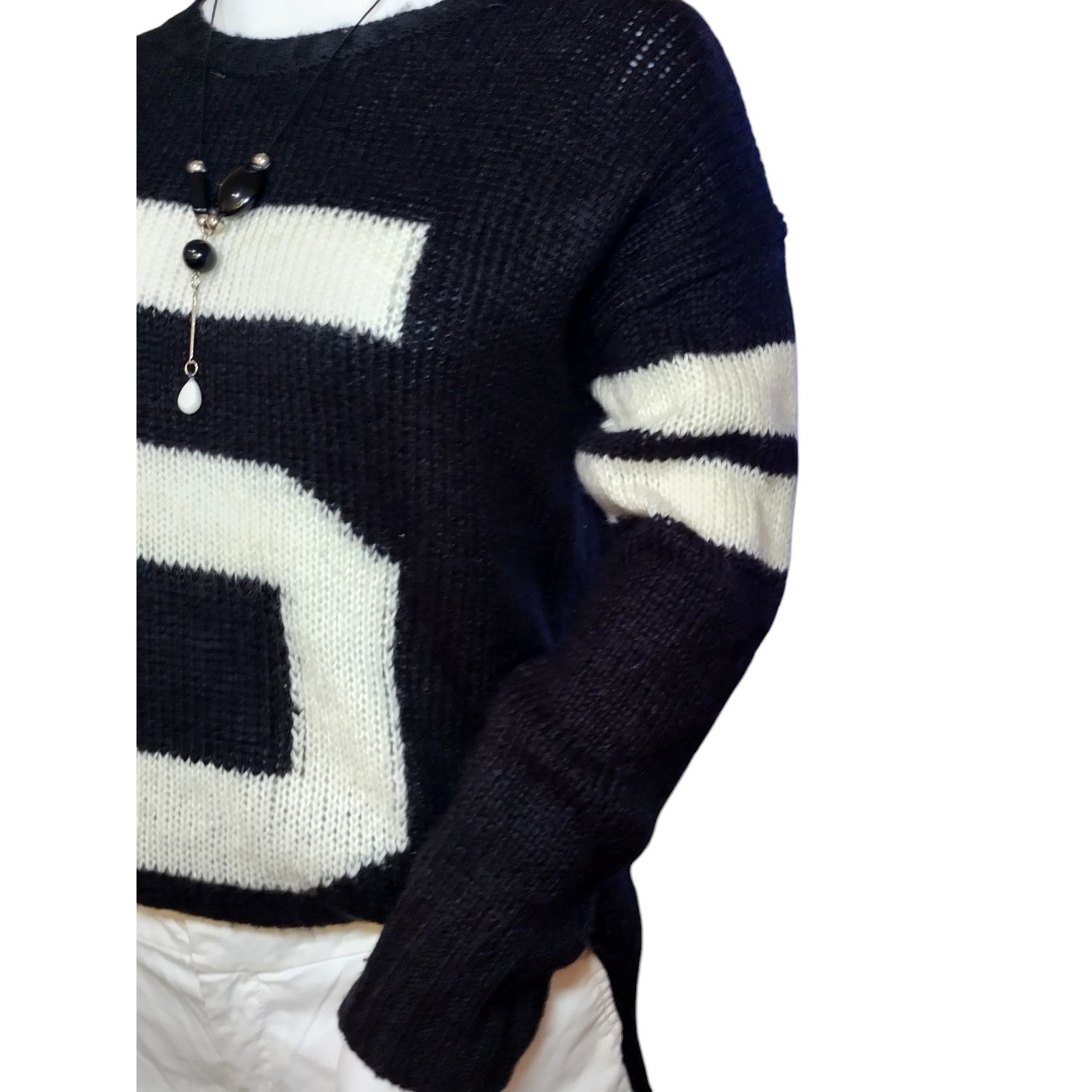 Forever 21 Forever 21 Sweater #5 Oversized Long Sleeves Pullover Sz S Size S / US 4 / IT 40 - 3 Thumbnail