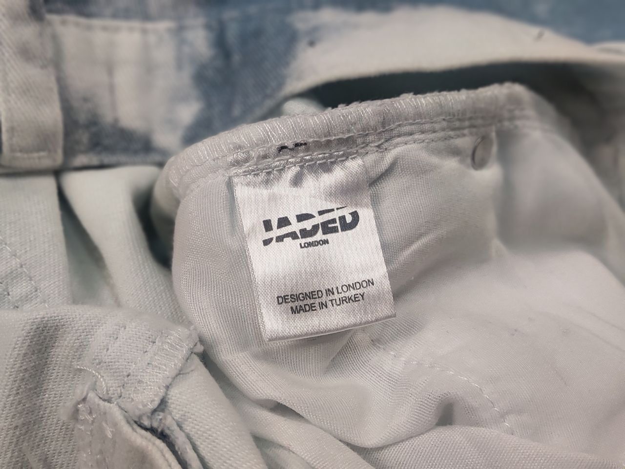 Jaded London Jaded London skate fit Sky Denim Baggy Jeans Y2K Vintage Size US 30 / EU 46 - 15 Thumbnail