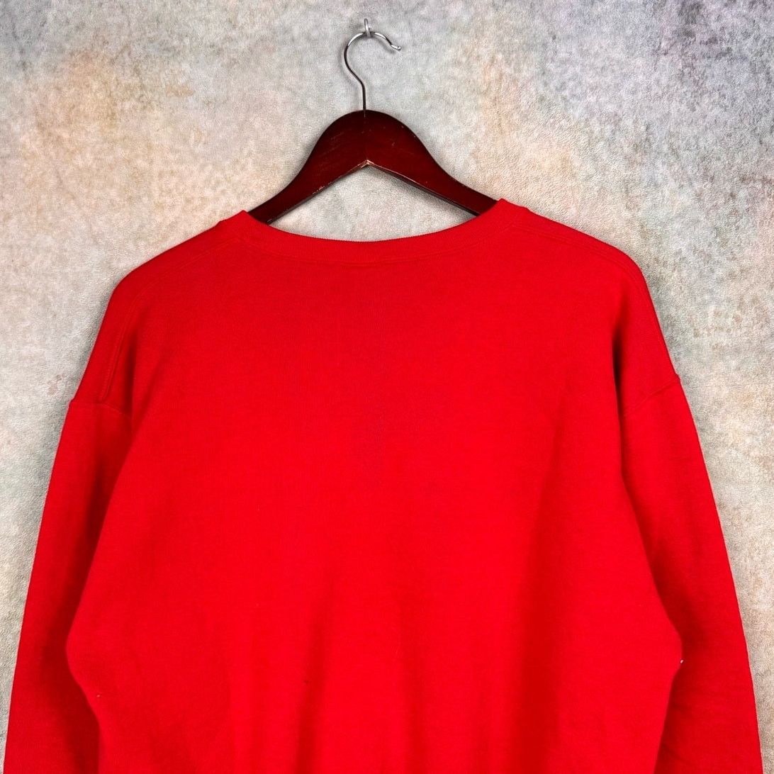 Russell Athletic × Vintage VTG 90s Ole Miss Rebels Crewneck Sweatshirt Sz M Russell Size US M / EU 48-50 / 2 - 6 Thumbnail