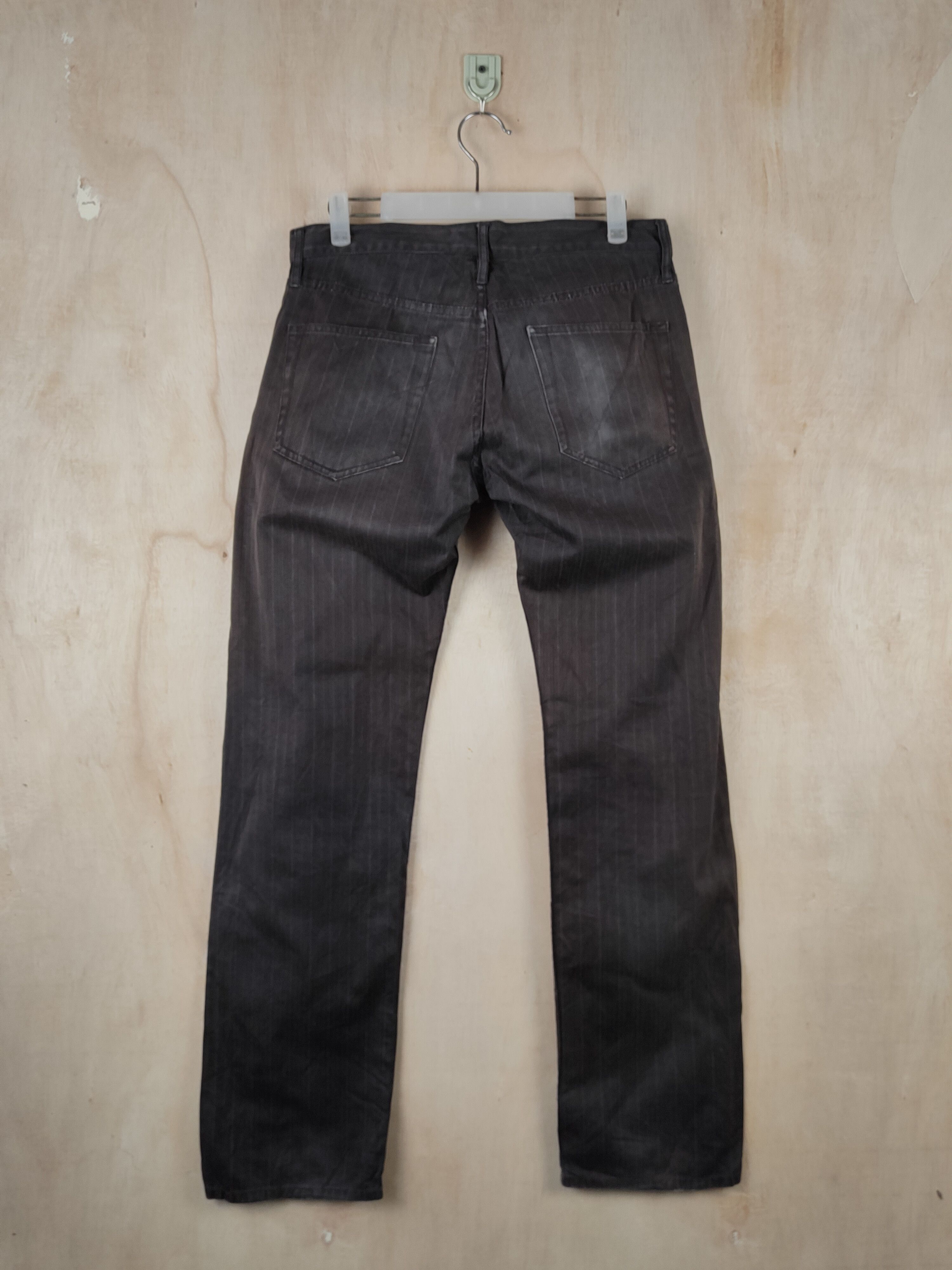 Japanese Brand Root Three Dark Brown Faded Multipocket Casual Pants #S2517 Size US 31 - 7 Thumbnail