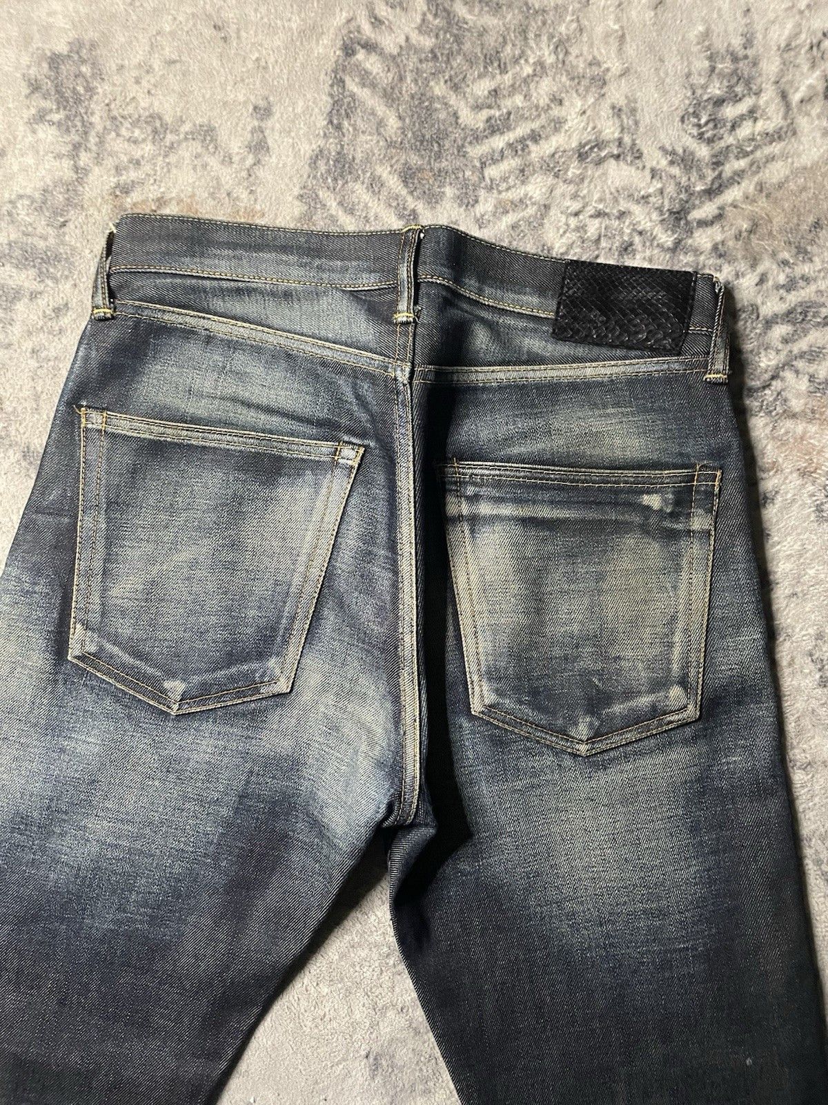 Visvim Visvim ICT Aw03 Fluxus Overdye Python selvedge denim Size US 30 / EU 46 - 3 Thumbnail