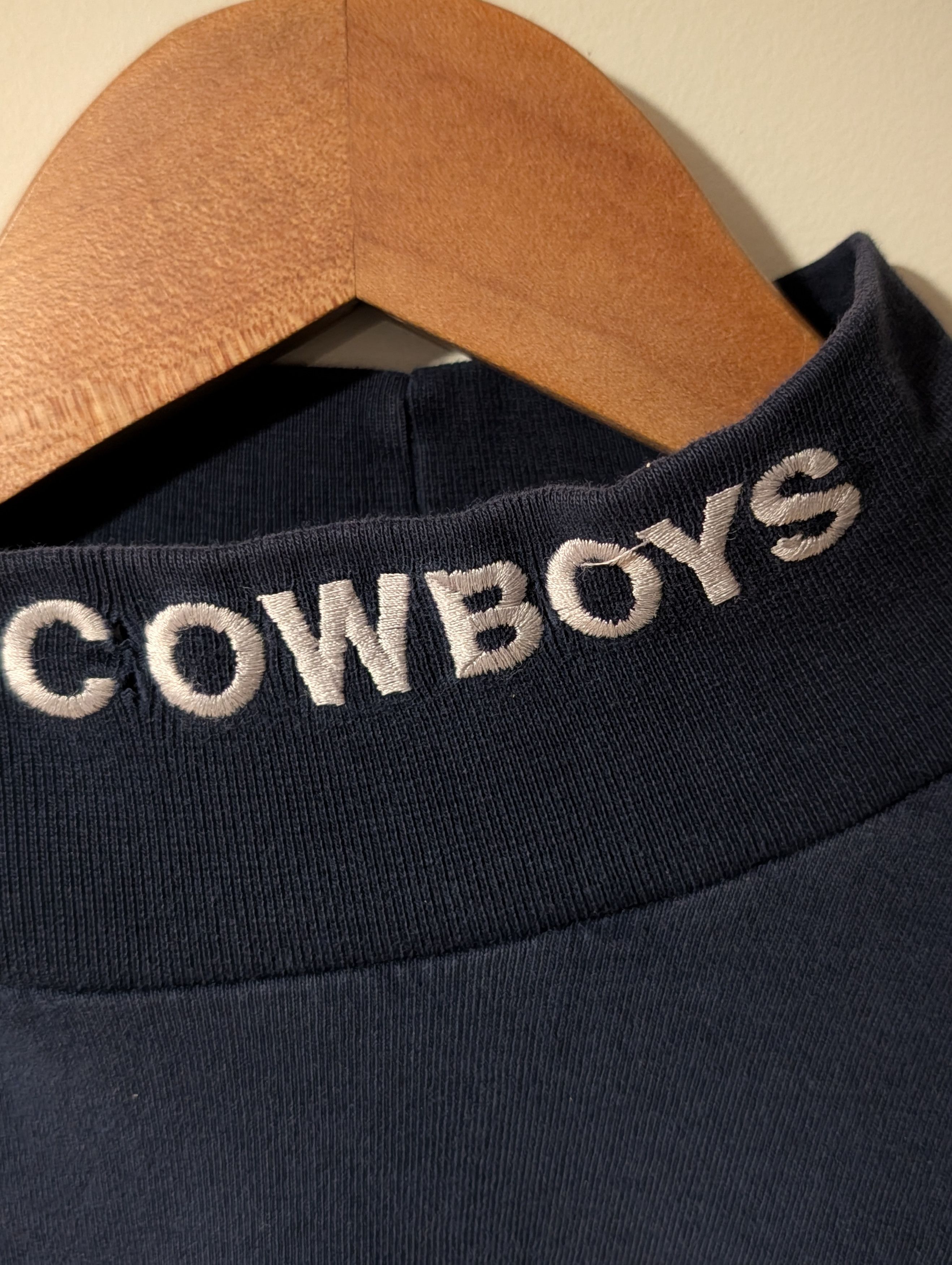 NFL Vintage 90s Dallas Cowboys NFL Football Pro Line Turtle Neck Size US M / EU 48-50 / 2 - 3 Thumbnail