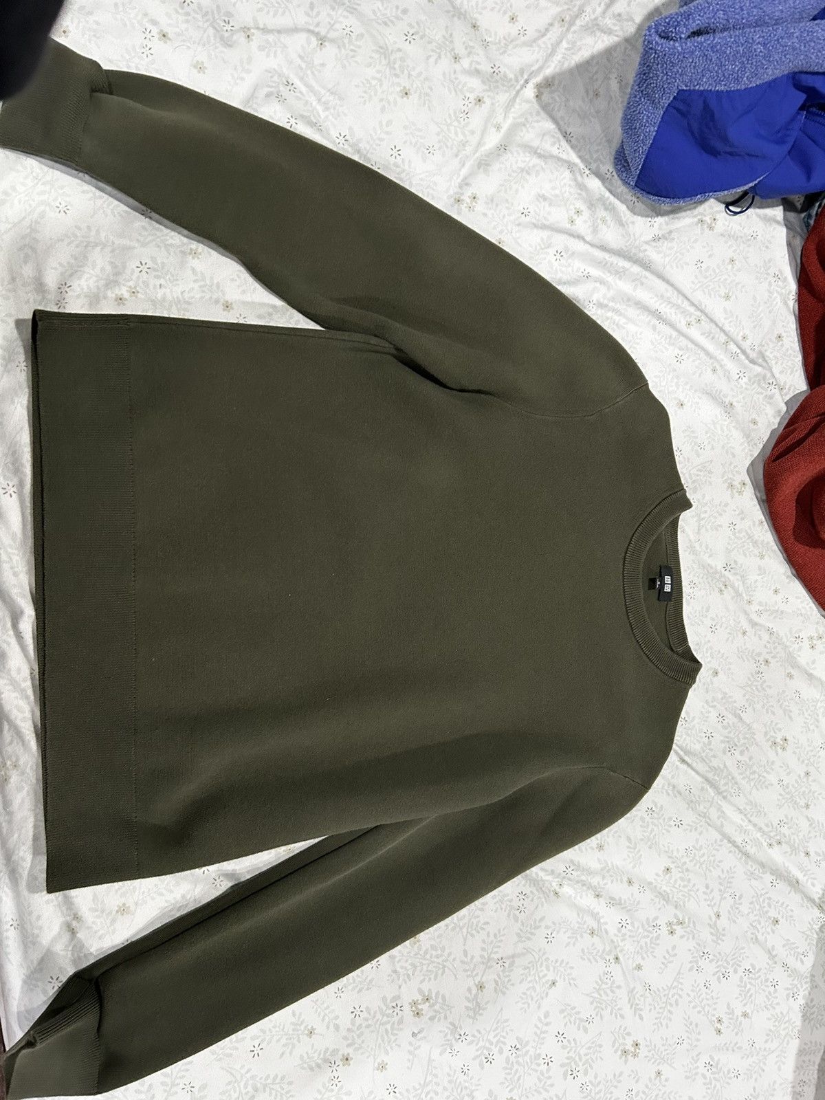 Uniqlo Uniqlo Dark green sweater Size US M / EU 48-50 / 2 - 1 Thumbnail