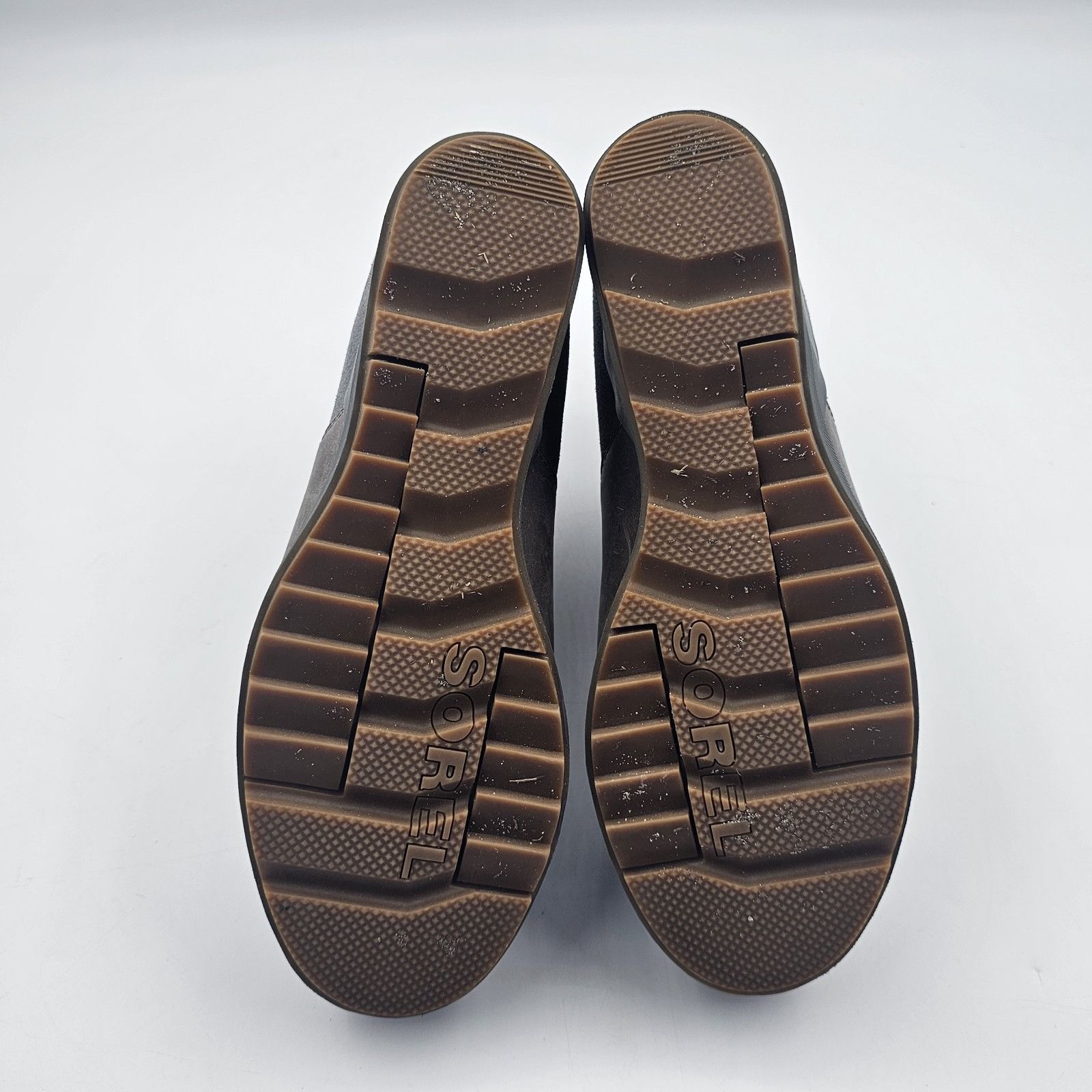 SOREL Sorel Evie Pull-On Waterproof Suede Leather Wedge Ankle Boot Size US 9 / IT 39 - 15 Thumbnail