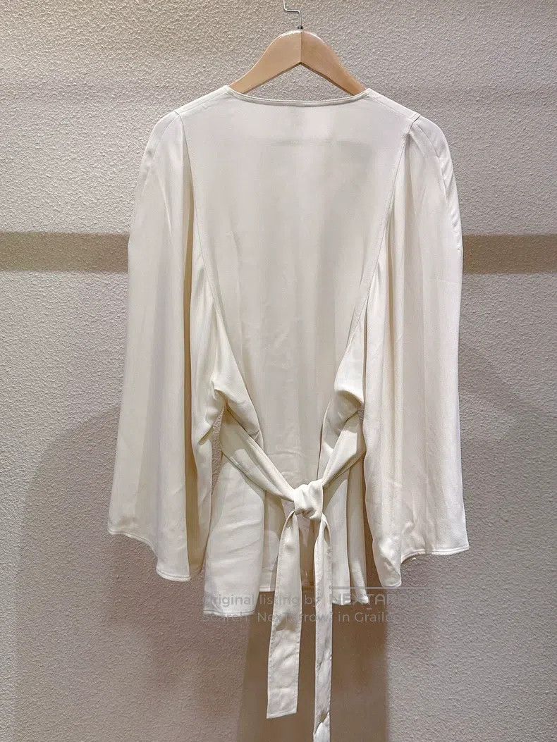 Hermes Hermes Design Belted Waist Wrap Top Size XS / US 0-2 / IT 36-38 - 2 Thumbnail