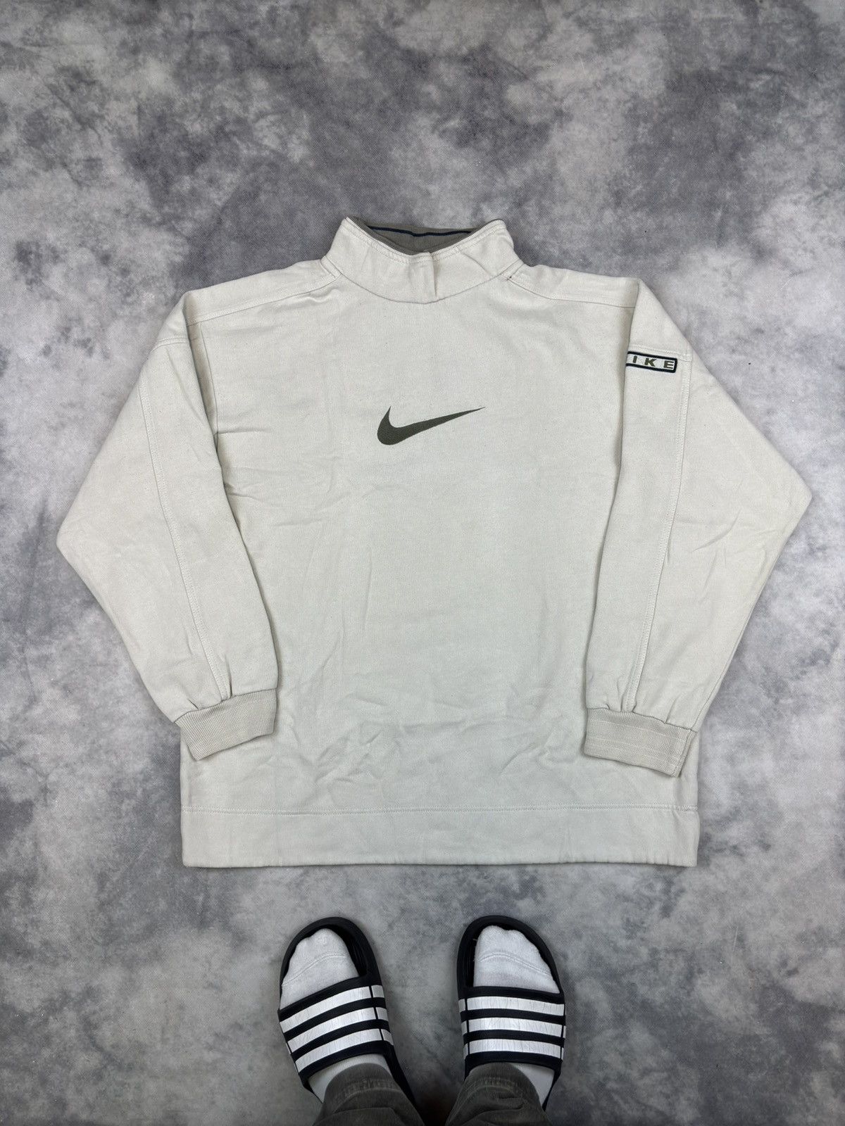 Nike 90’s NIKE OREGON USA BIG SWOOSH CENTRAL LOGO RETRO CREWNECK Size US L / EU 52-54 / 3 - 1 Thumbnail