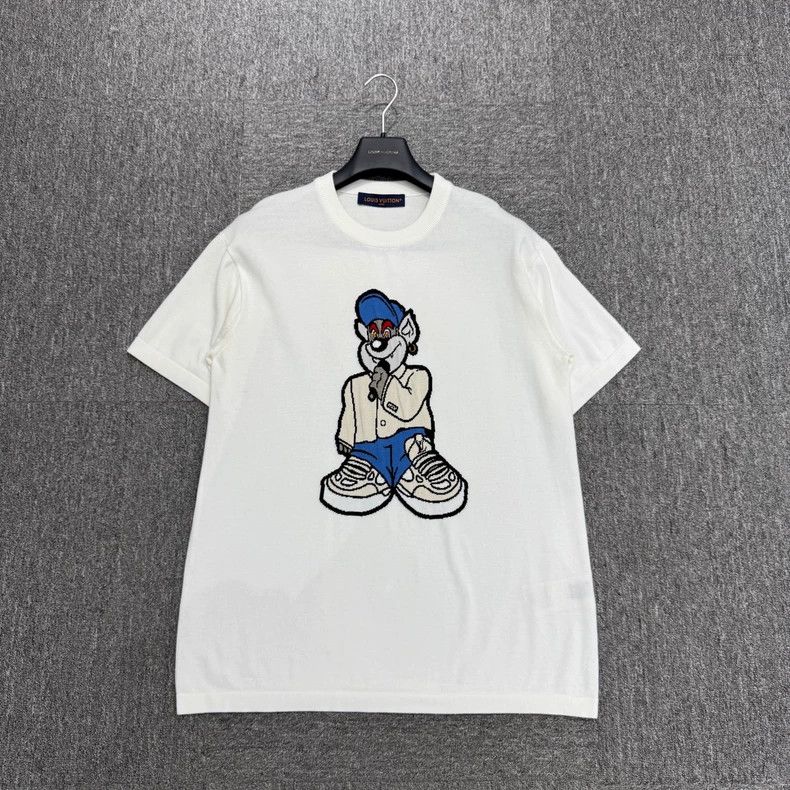 Louis Vuitton Louis Vuitton Rapper Bear Knit Tee - dmc Size US M / EU 48-50 / 2 - 1 Thumbnail