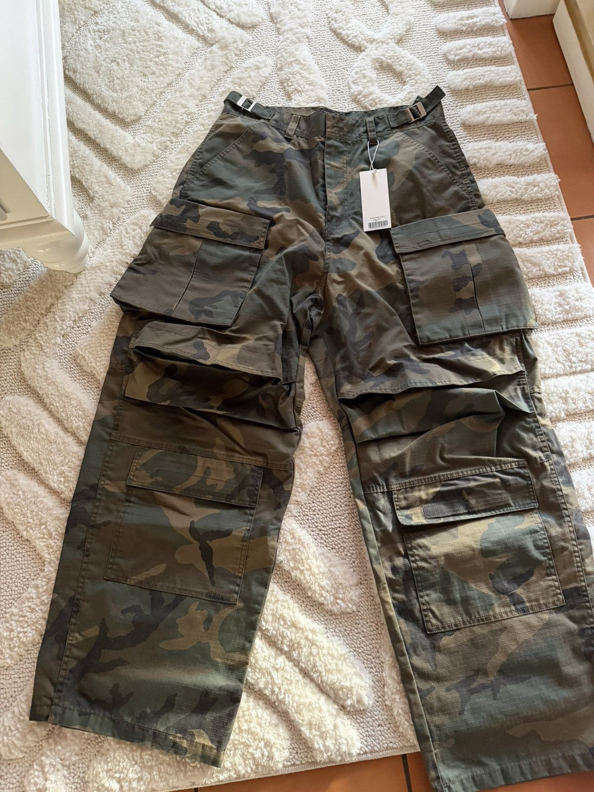 PROJECT G/R PROJECT G/R WASHED CARGO PANTS Size US 34 / EU 50 - 1 Thumbnail