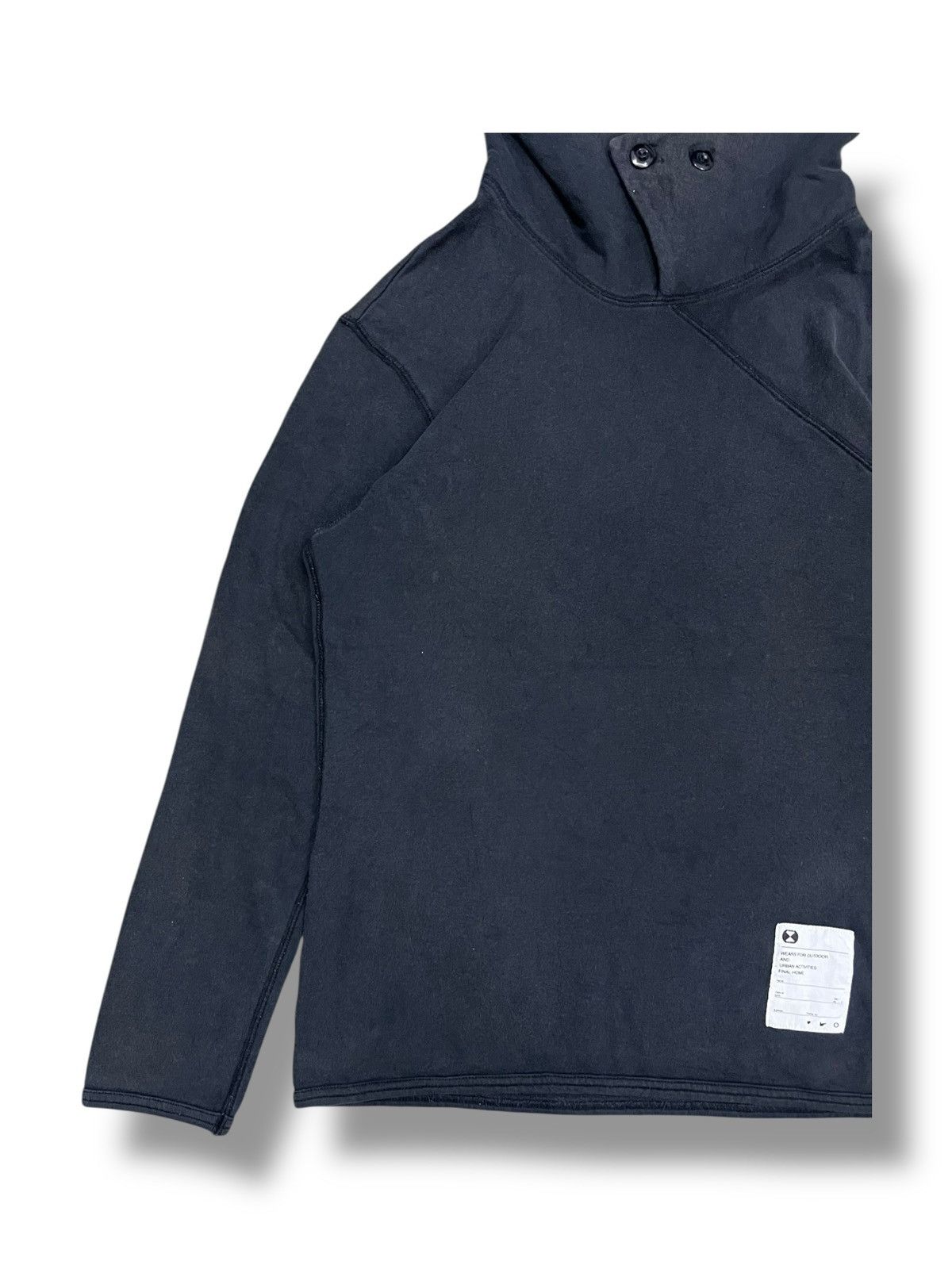Final Home FINAL HOME Tactical Hooded Pullover – Black (Made in Japan) Size US M / EU 48-50 / 2 - 5 Thumbnail
