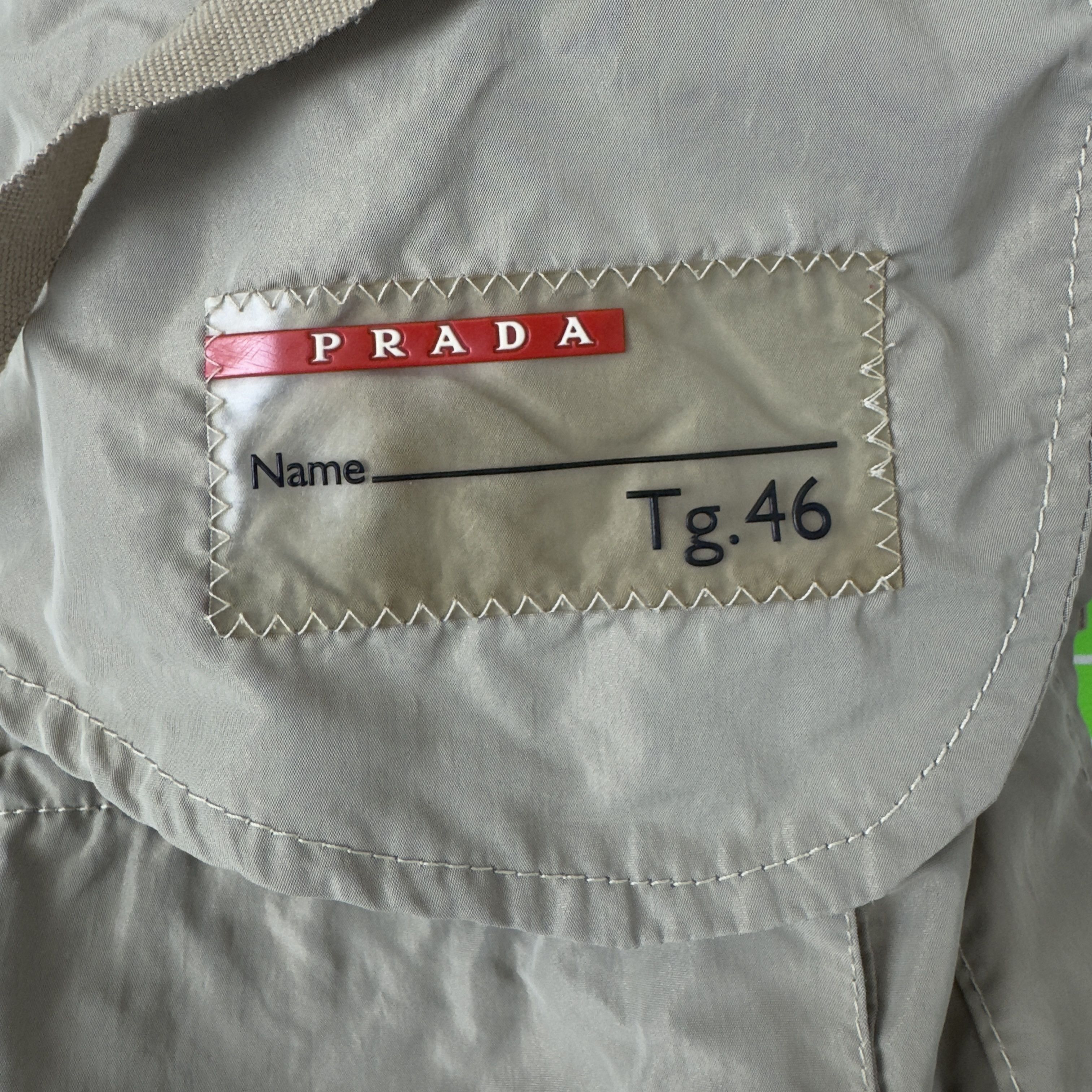 Prada Lightweight Nylon Women's Jacket Size L / US 10 / IT 46 - 11 Thumbnail