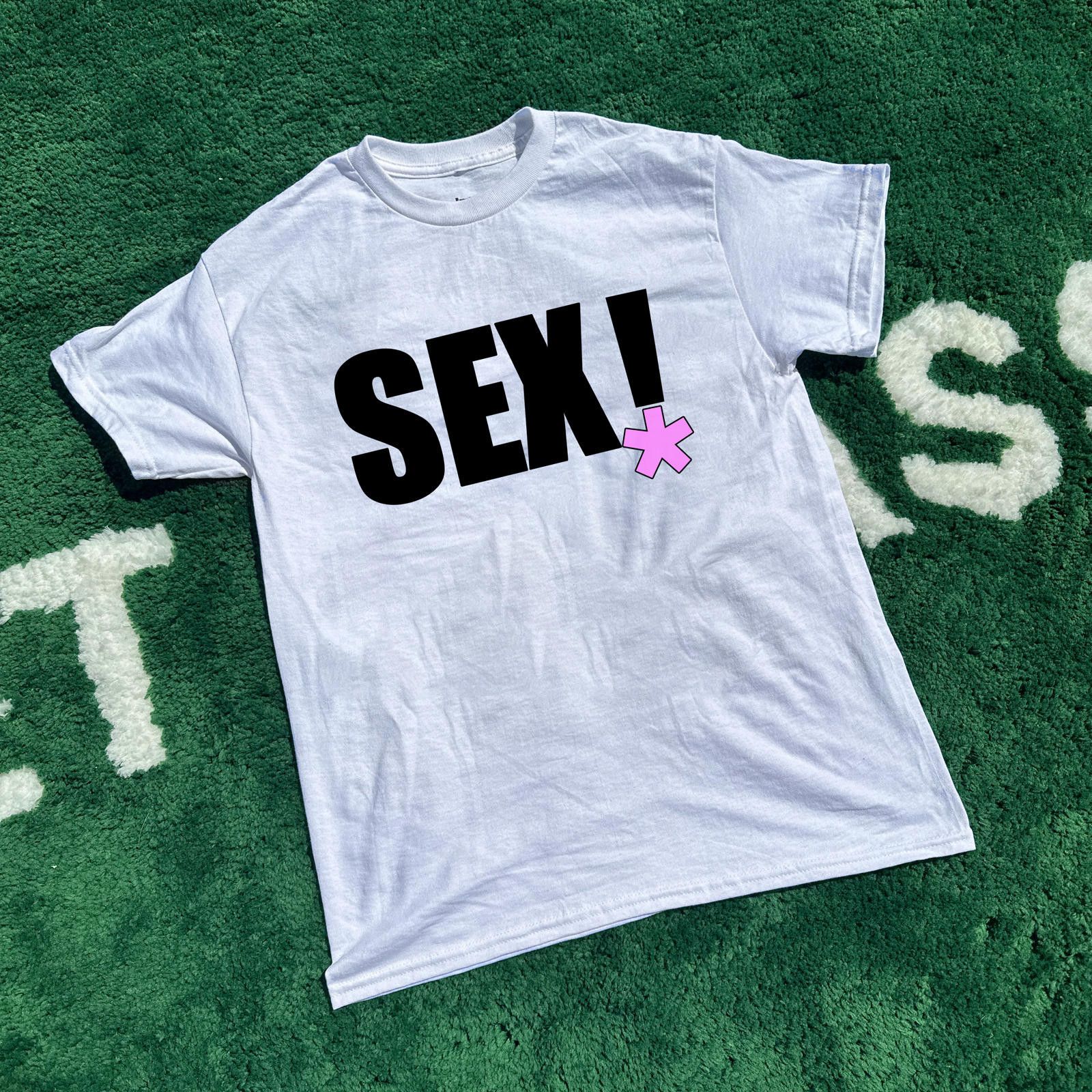 Japanese Brand SEX! Tee White Size US M / EU 48-50 / 2 - 1 Thumbnail