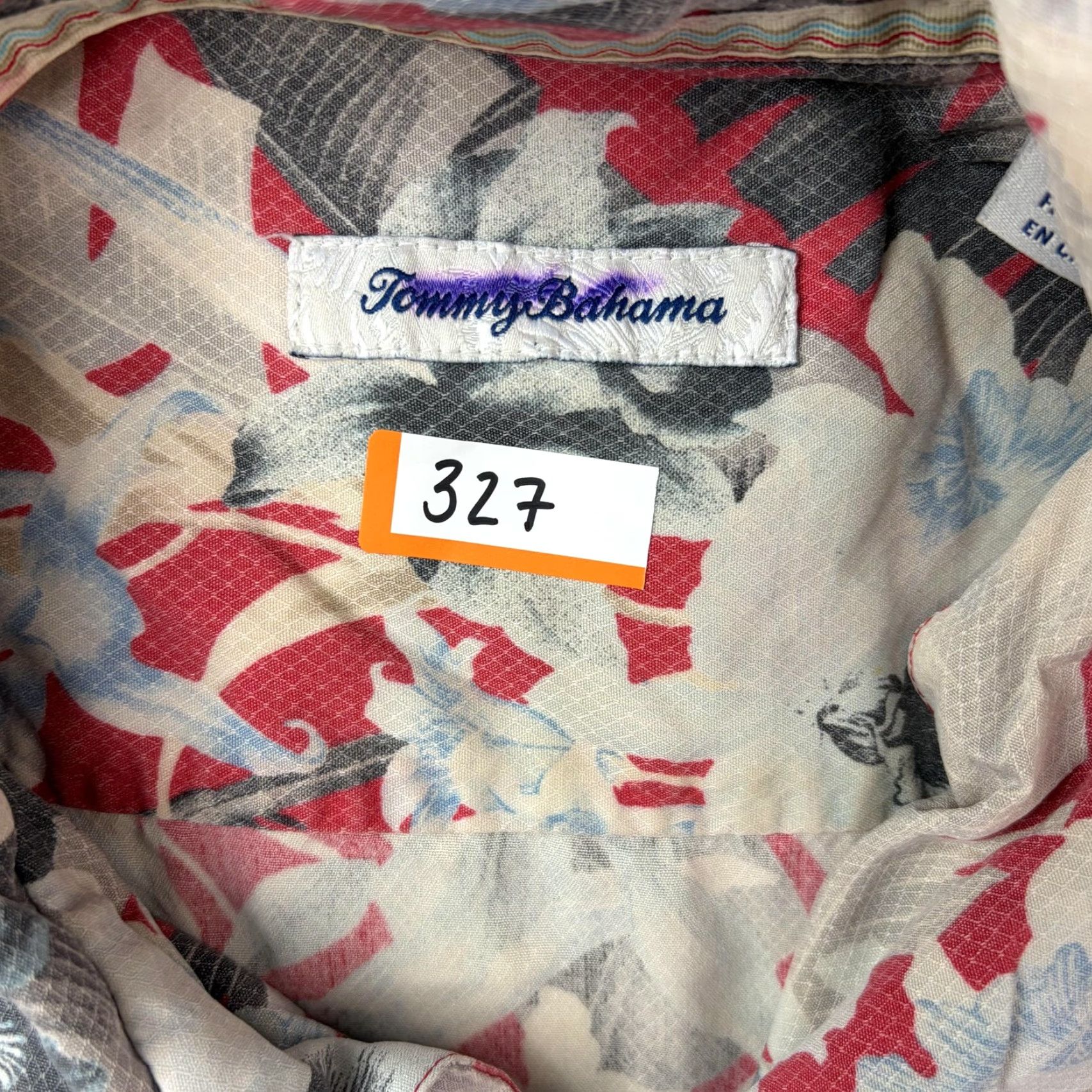 Tommy Bahama Tommy Bahama Shirt Mens S Red Floral Hawaiian Short Sleeve Button Front Shirt Size US S / EU 44-46 / 1 - 5 Thumbnail