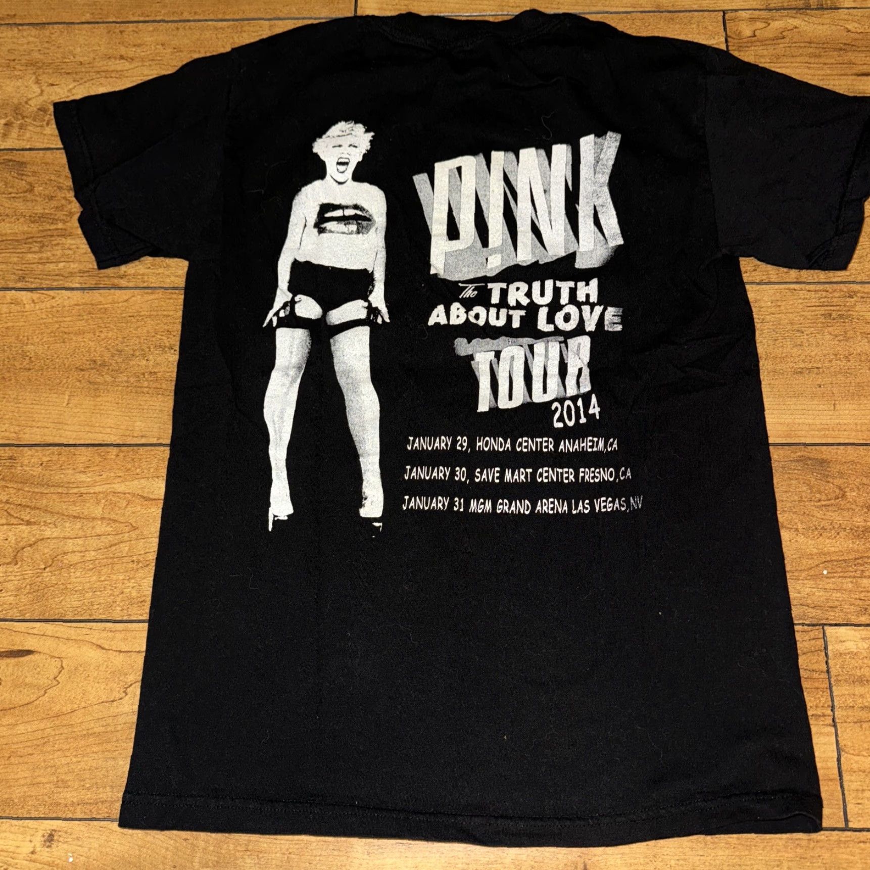 Pinko VINTAGE P!nk T-Shirt Men Small Black 17x24 Regular Fits PINK Y2K Your T-Shirt Size US S / EU 44-46 / 1 - 3 Thumbnail