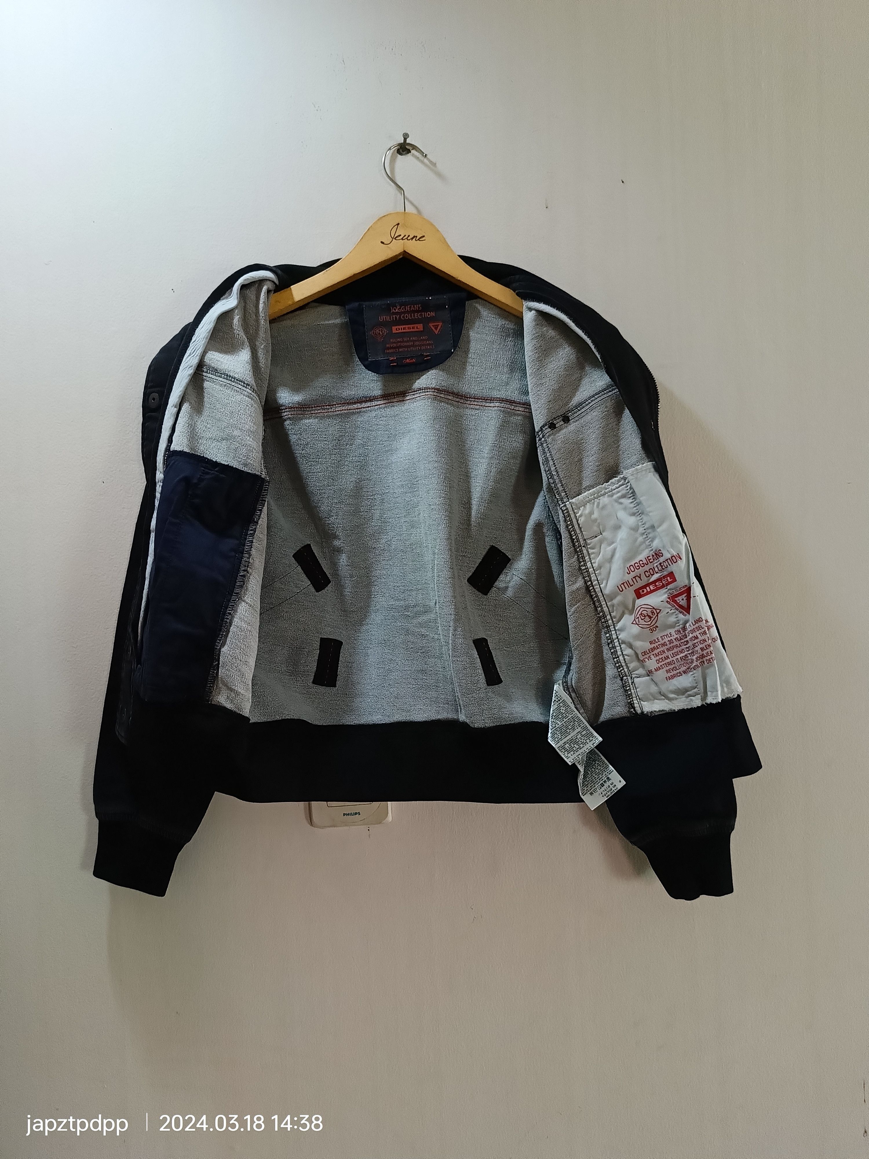 Diesel Diesel jogger denim two color jacket Size M / US 6-8 / IT 42-44 - 6 Thumbnail