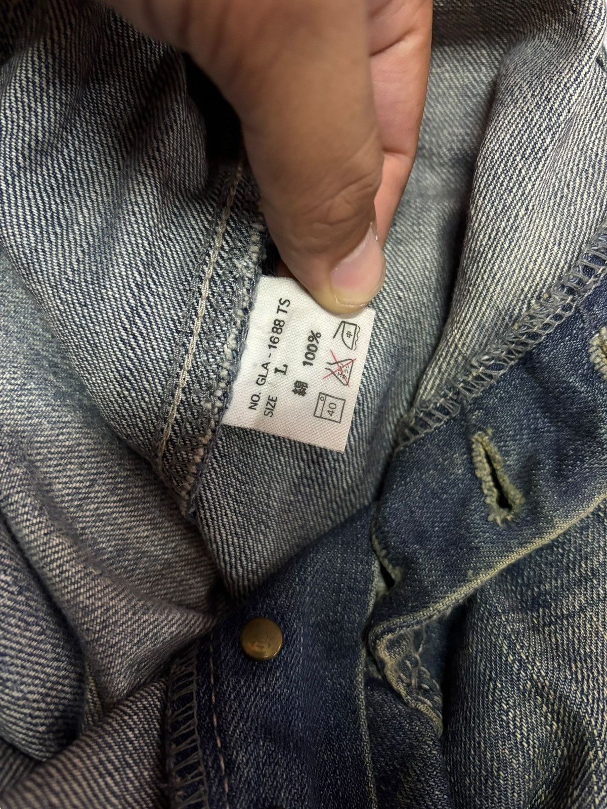 Japanese Brand Vtg Shuca Japan Bushpant Mudwashed Jeans Size US 30 / EU 46 - 9 Thumbnail