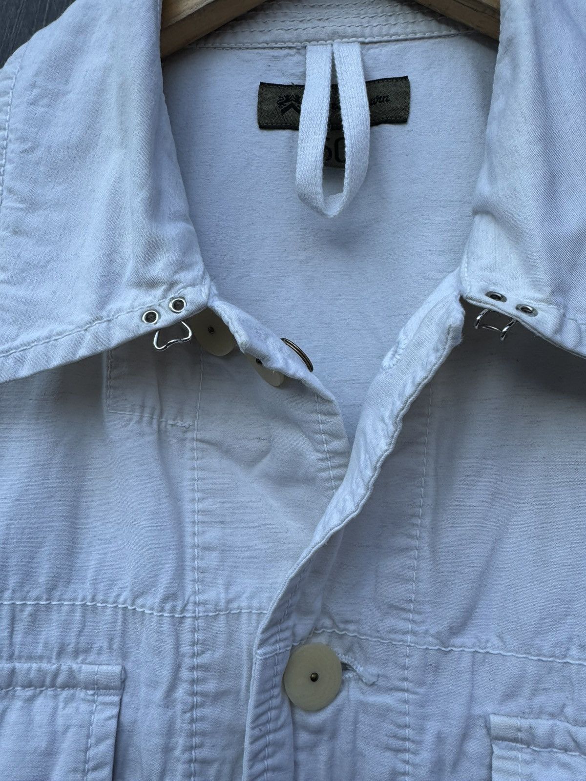 Nigel Cabourn Nigel cabourn military shirt size 50 made in japan Size US L / EU 52-54 / 3 - 4 Thumbnail