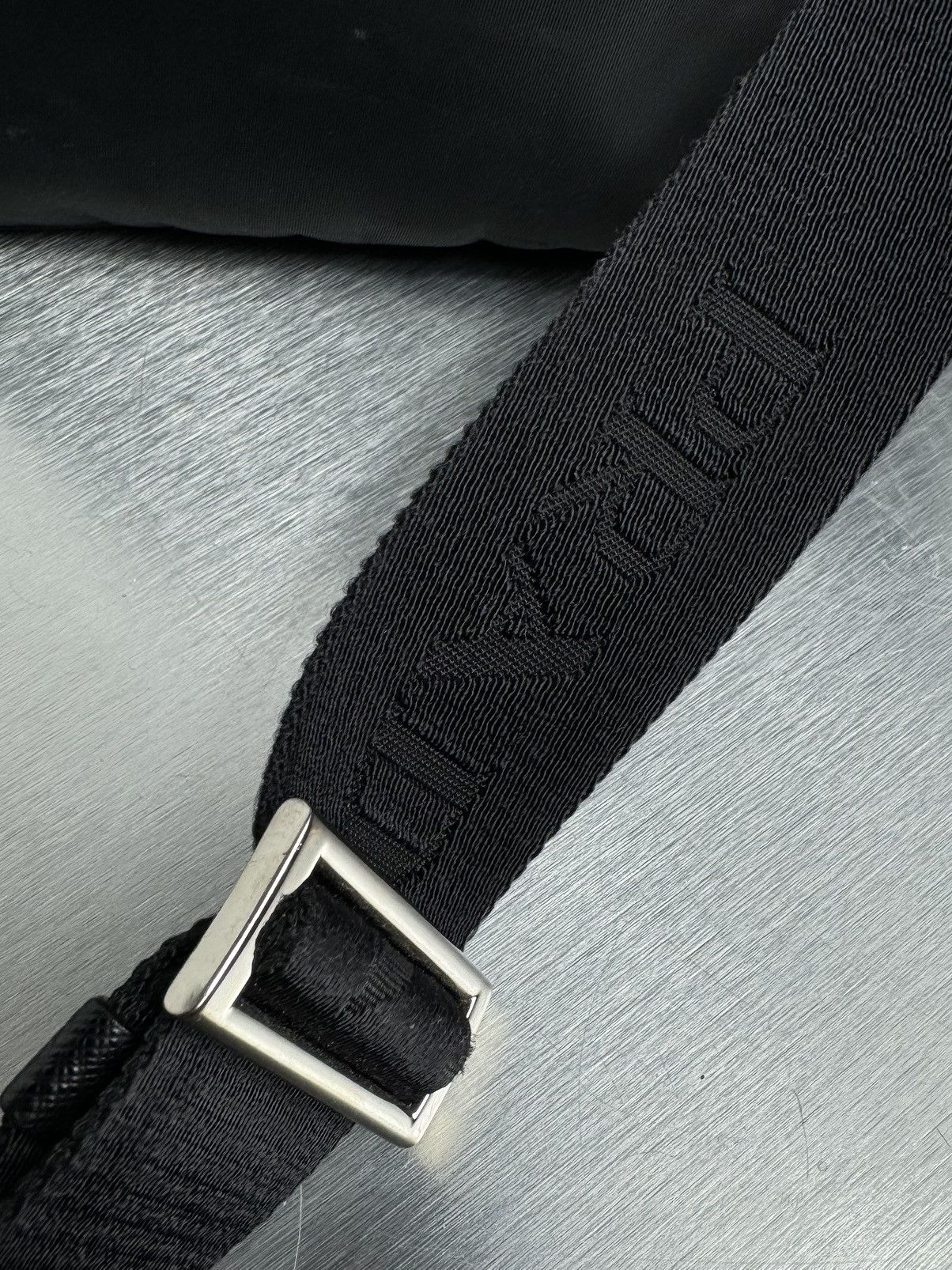 Prada Prada Re-Nylon / Saffiano Shoulder Bag Black Size ONE SIZE - 4 Thumbnail