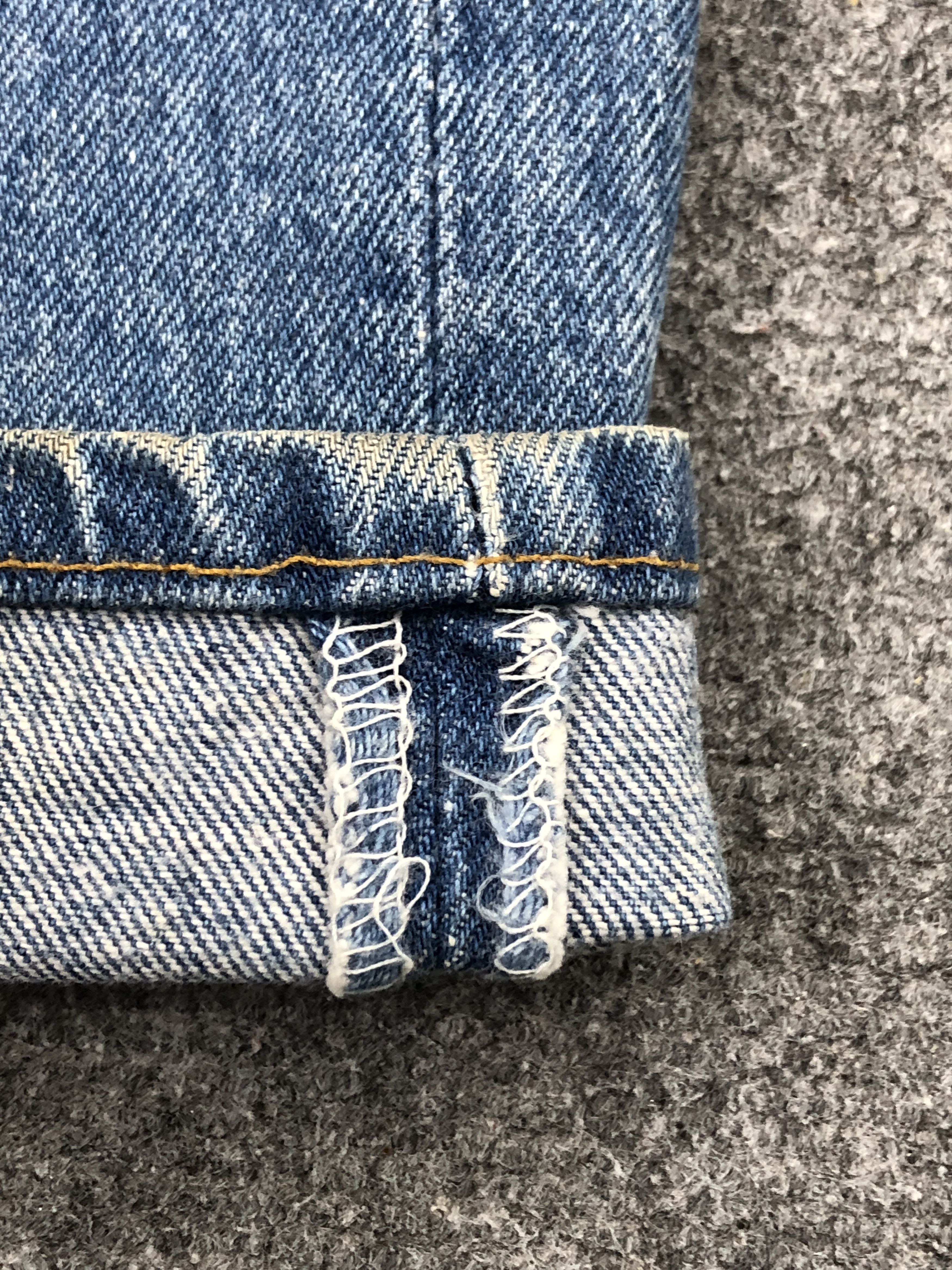 Levi's × Vintage Vintage 90s Levis 501 Light Blue Jeans Size US 29 - 9 Thumbnail