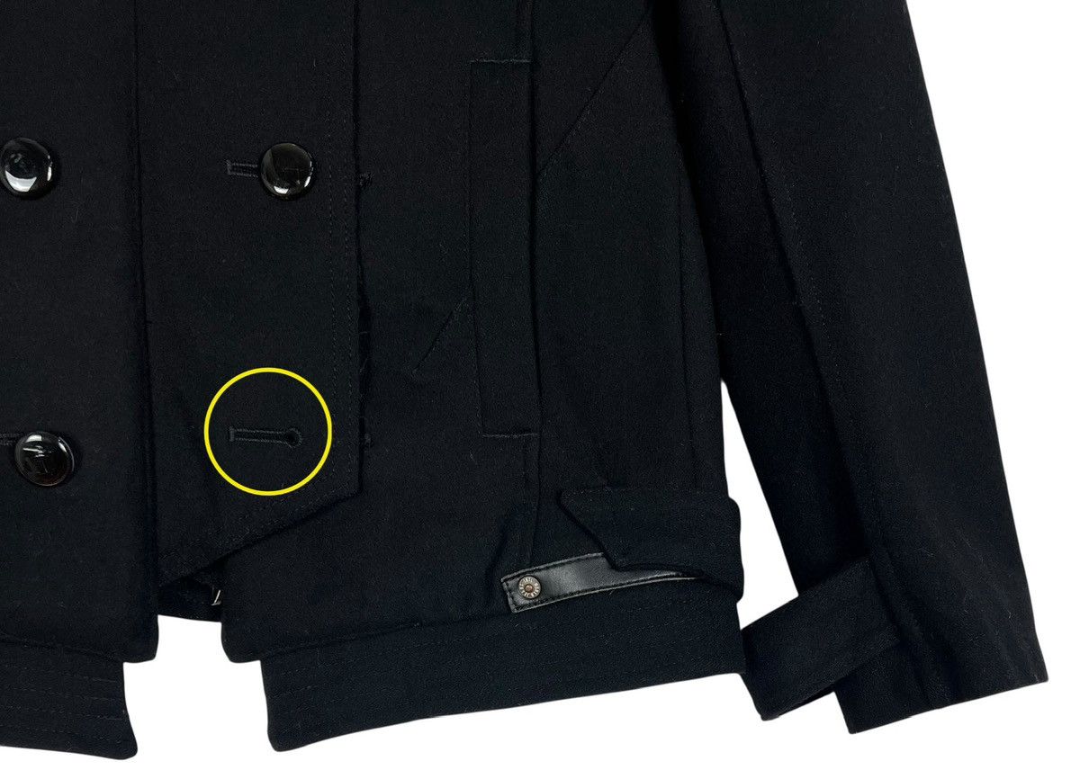 PPFM Vintage PPFM Double Breasted Wool Jacket Military Coat Size US M / EU 48-50 / 2 - 14 Thumbnail
