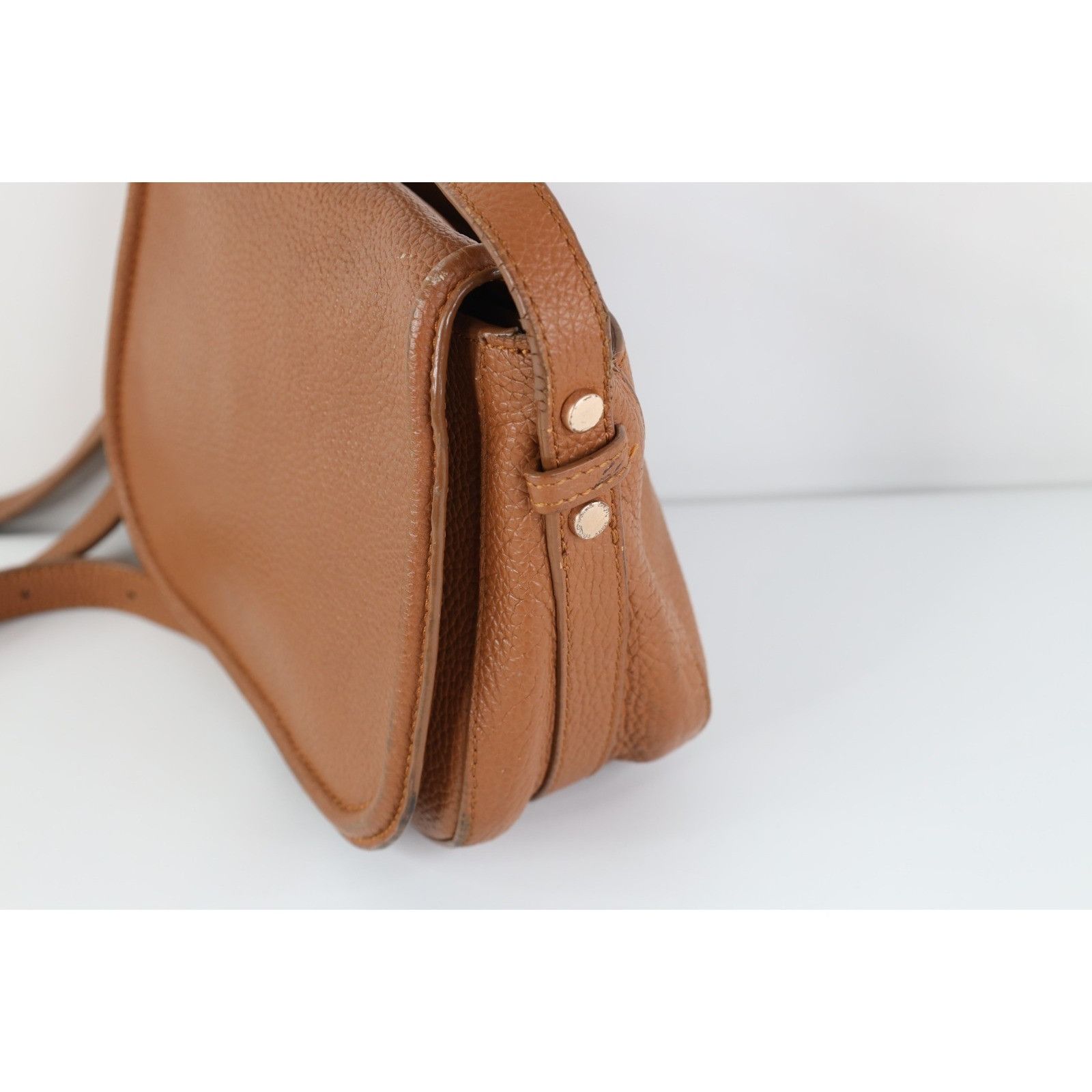 Boden Boden Boho Chic Leather Crossbody Messenger Bag Purse Brown Size ONE SIZE - 4 Thumbnail