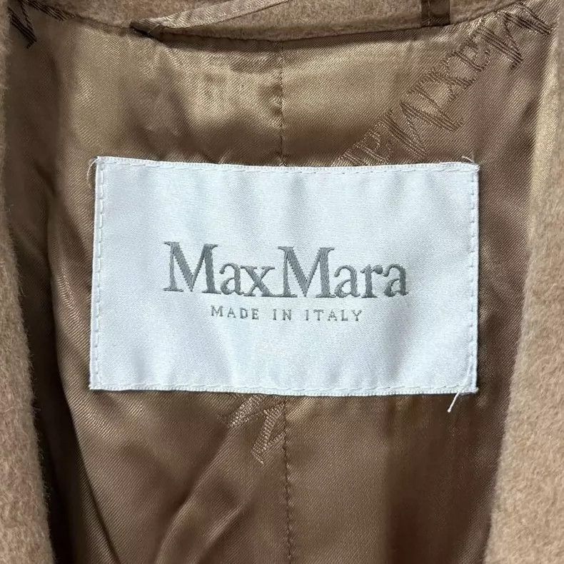 Max Mara Max Mara Camel Long Patchwork Pocket Coat Size XL / US 12-14 / IT 48-50 - 4 Thumbnail