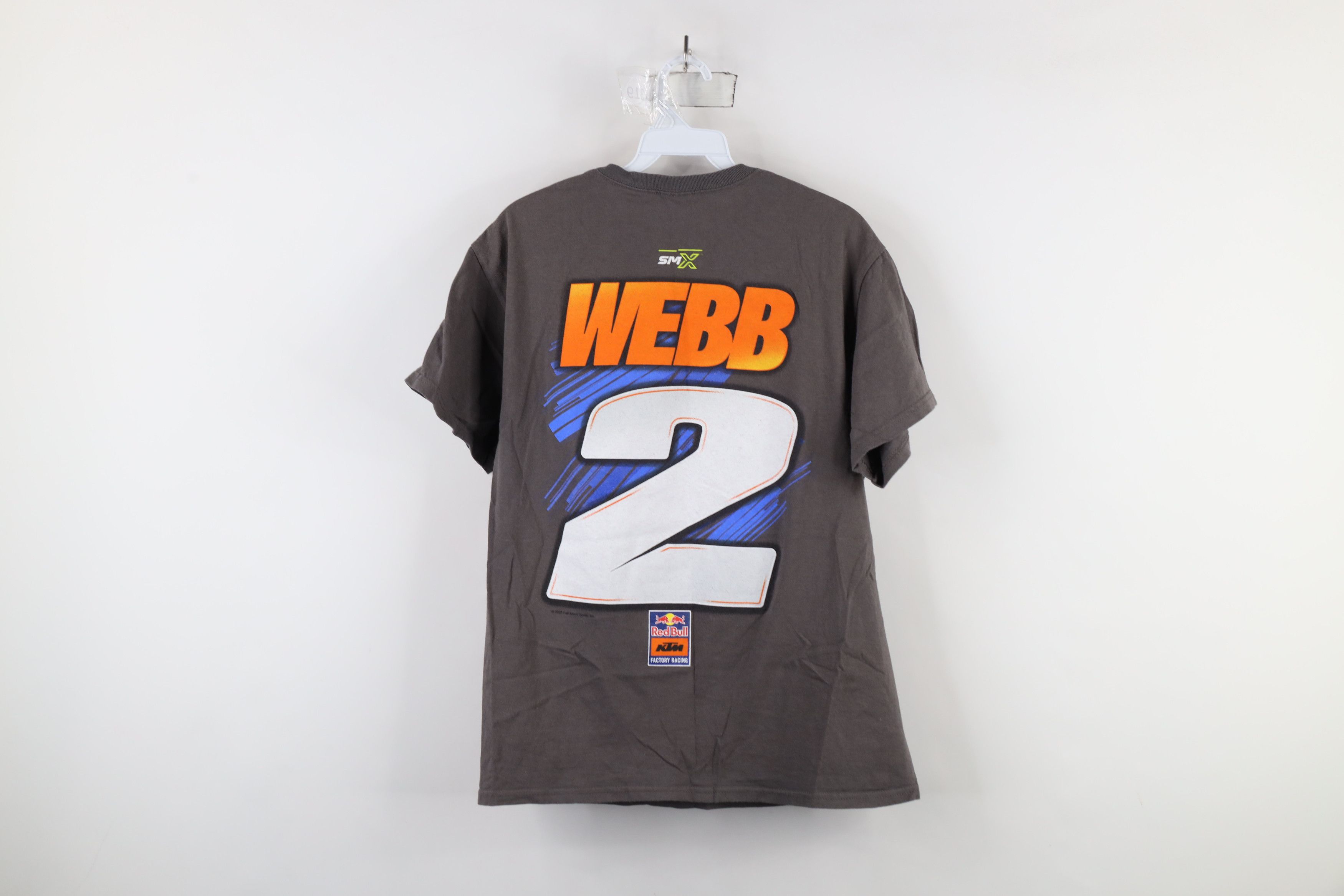 Vintage Red Bull KTM Factory Racing Webb Motocross T-Shirt Gray Size US M / EU 48-50 / 2 - 13 Thumbnail
