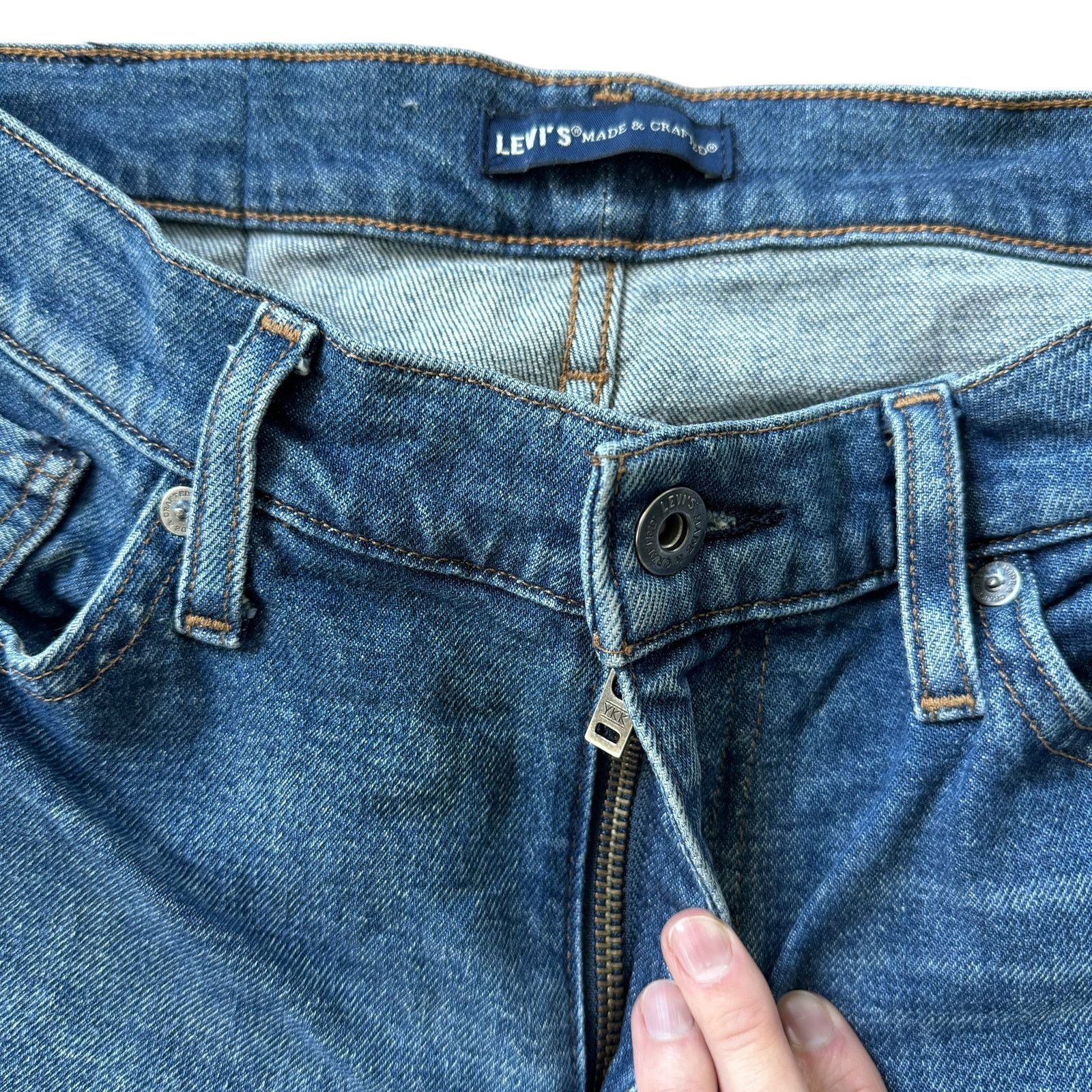 Levi's Made & Crafted Levi's Made & Crafted 511 Slim Jeans Classic Blue Wash Size US 30 / EU 46 - 4 Thumbnail